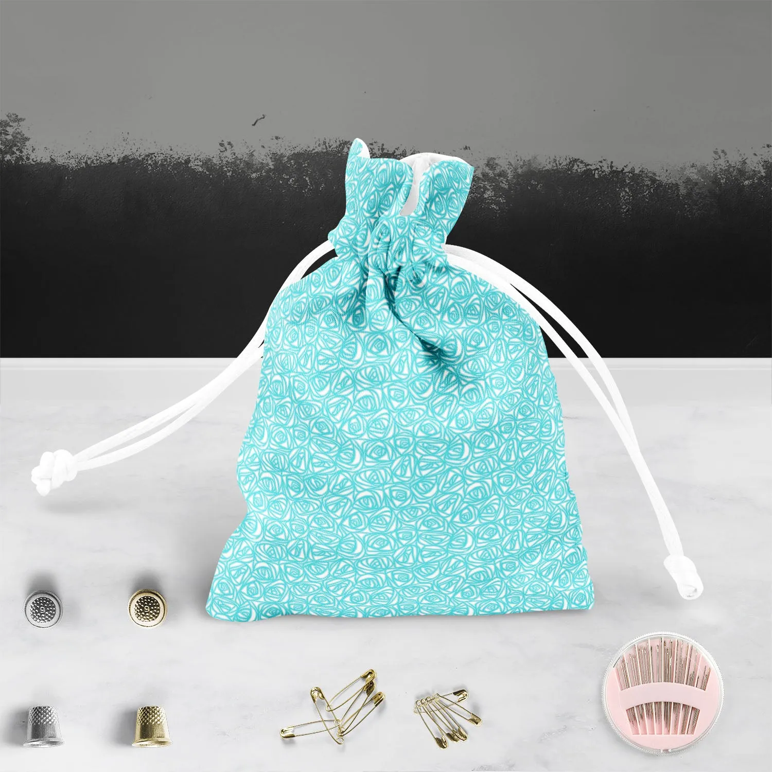 Abstract Pattern D2 Pouch Wrist Potli Bag | Bag for Weddings & Casual Parties