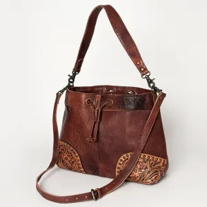 ADBG929B American Darling Hand Tooled Genuine Leather Women Bag Western Handbag Purse