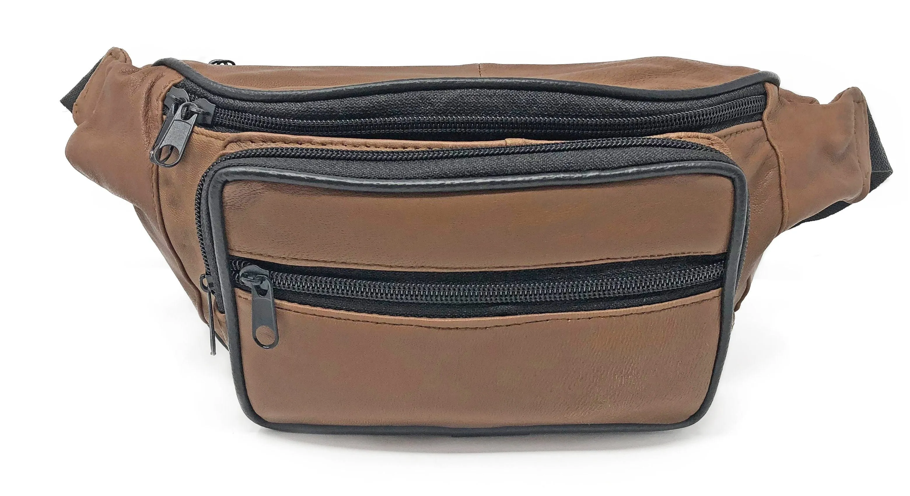 AFONiE Colorful Leather Waist Pouch