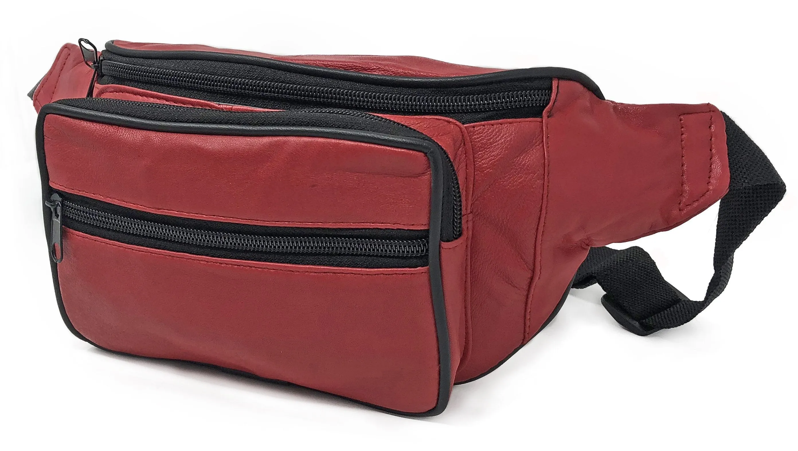 AFONiE Colorful Leather Waist Pouch