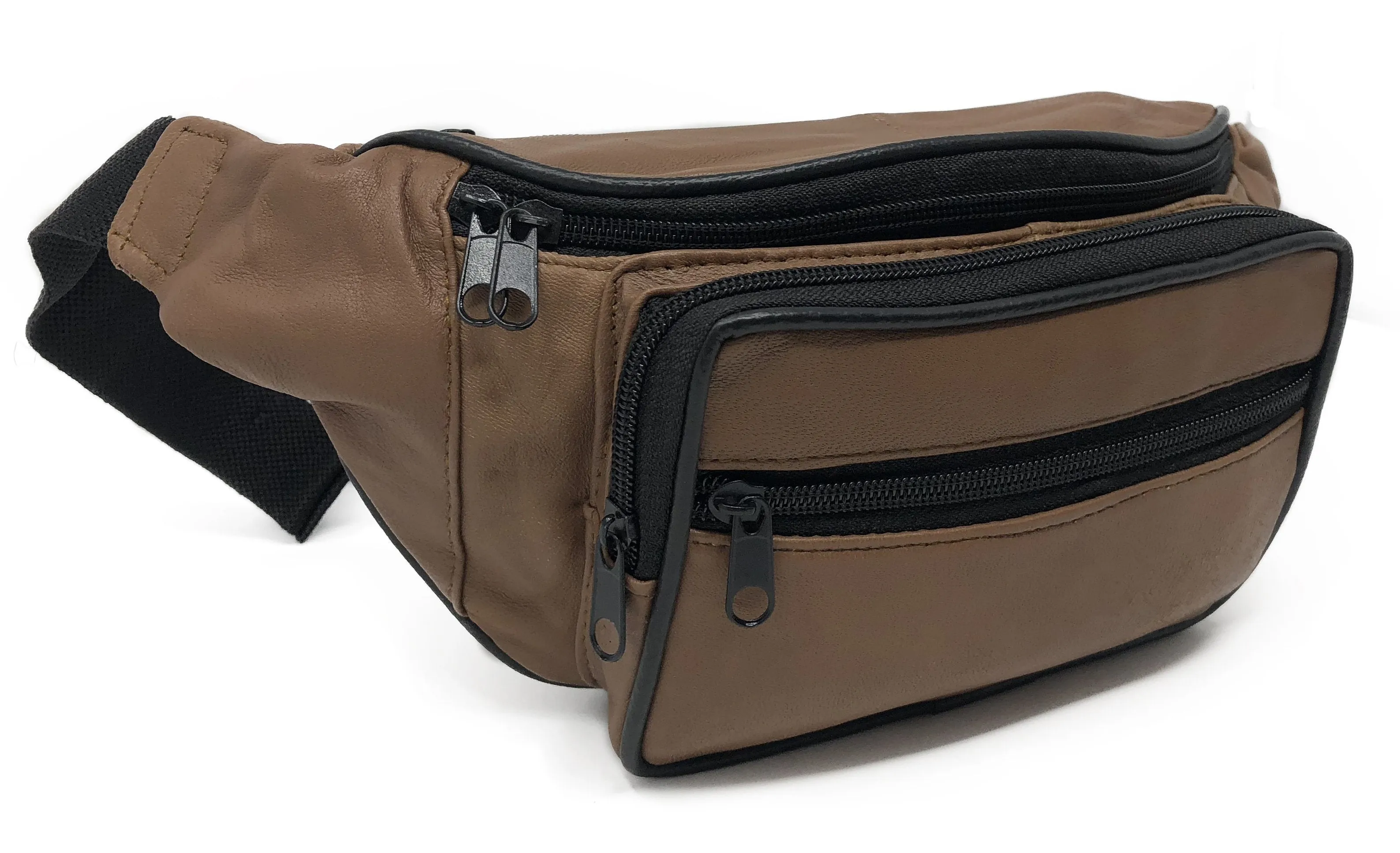 AFONiE Colorful Leather Waist Pouch