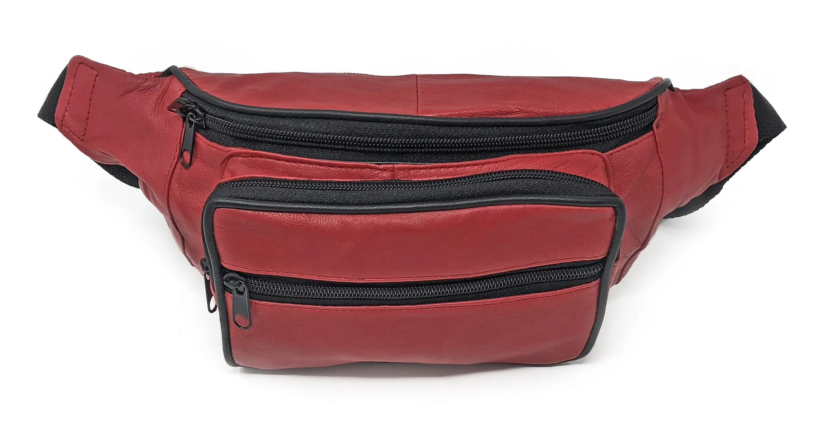 AFONiE Colorful Leather Waist Pouch