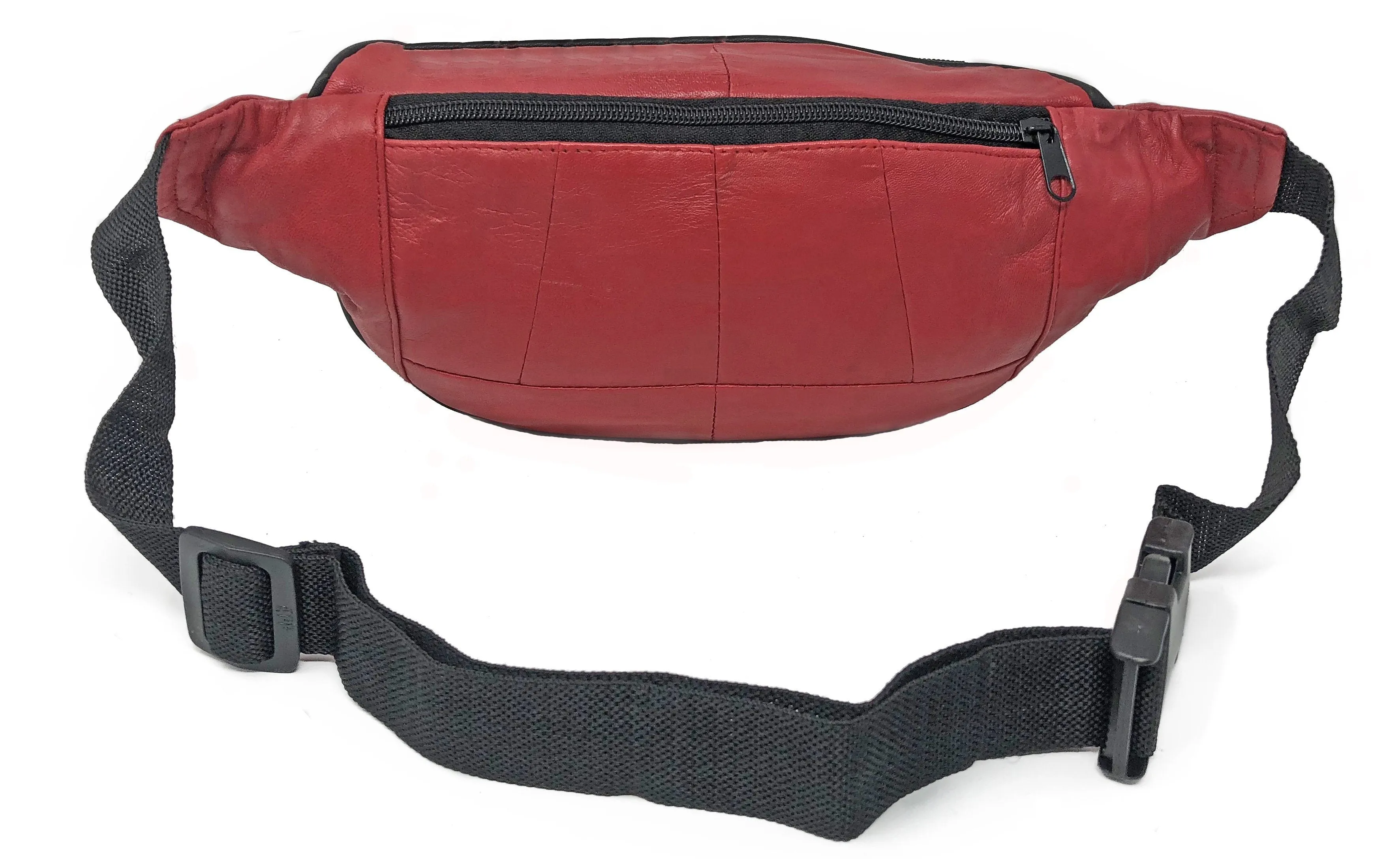 AFONiE Colorful Leather Waist Pouch