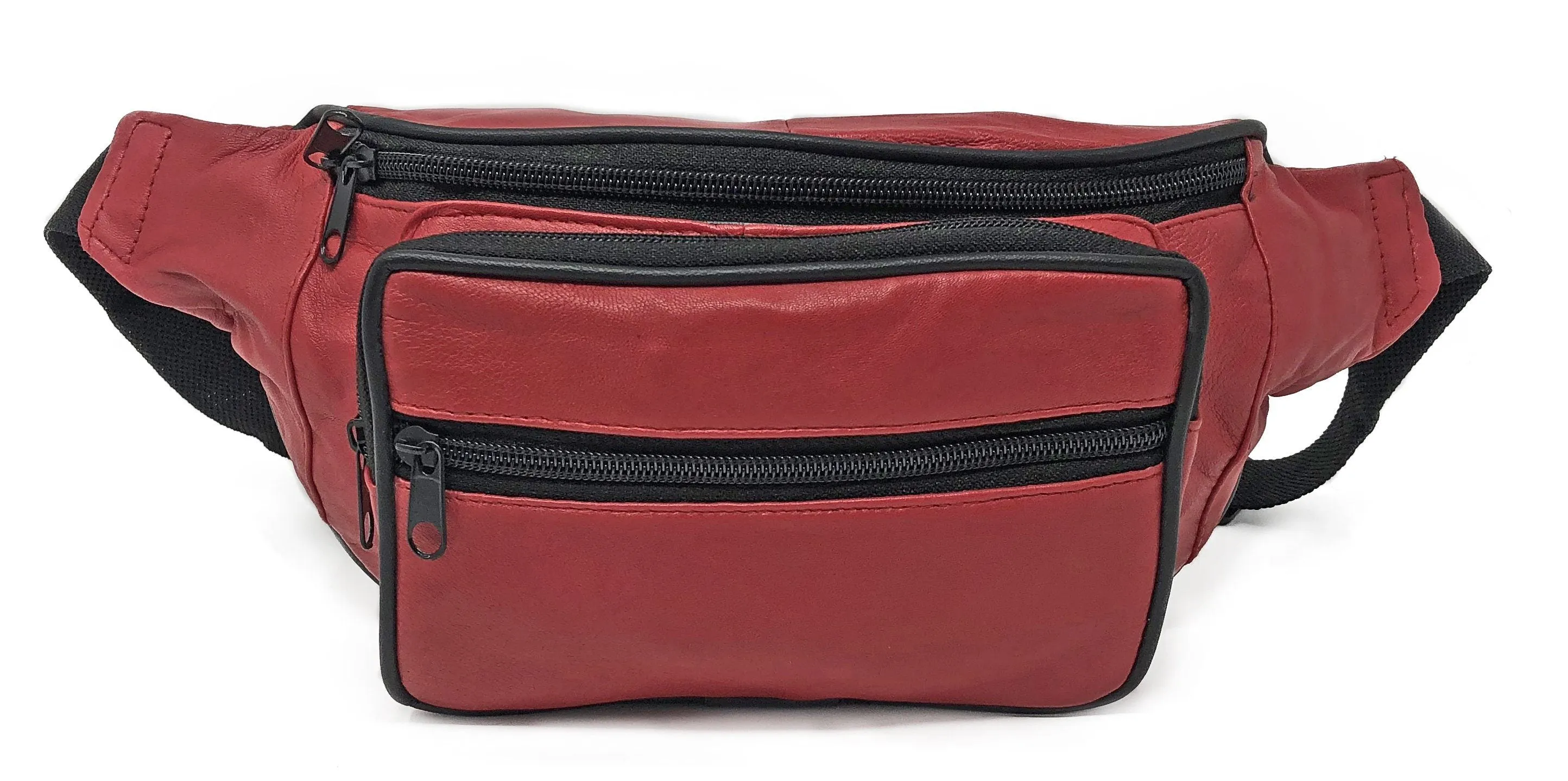 AFONiE Colorful Leather Waist Pouch