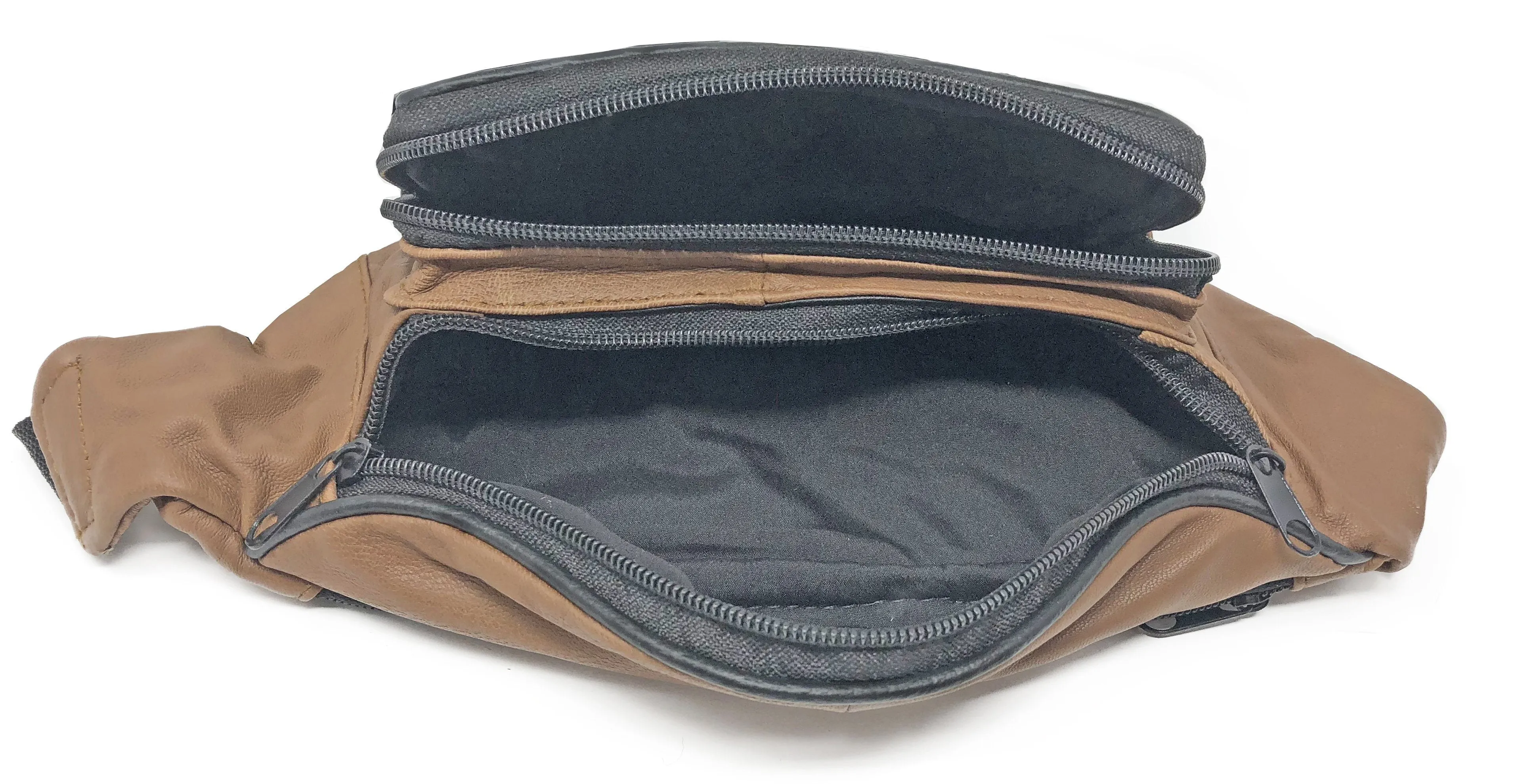 AFONiE Colorful Leather Waist Pouch