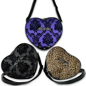 Bat Heart Crossbody / Shoulder Bag