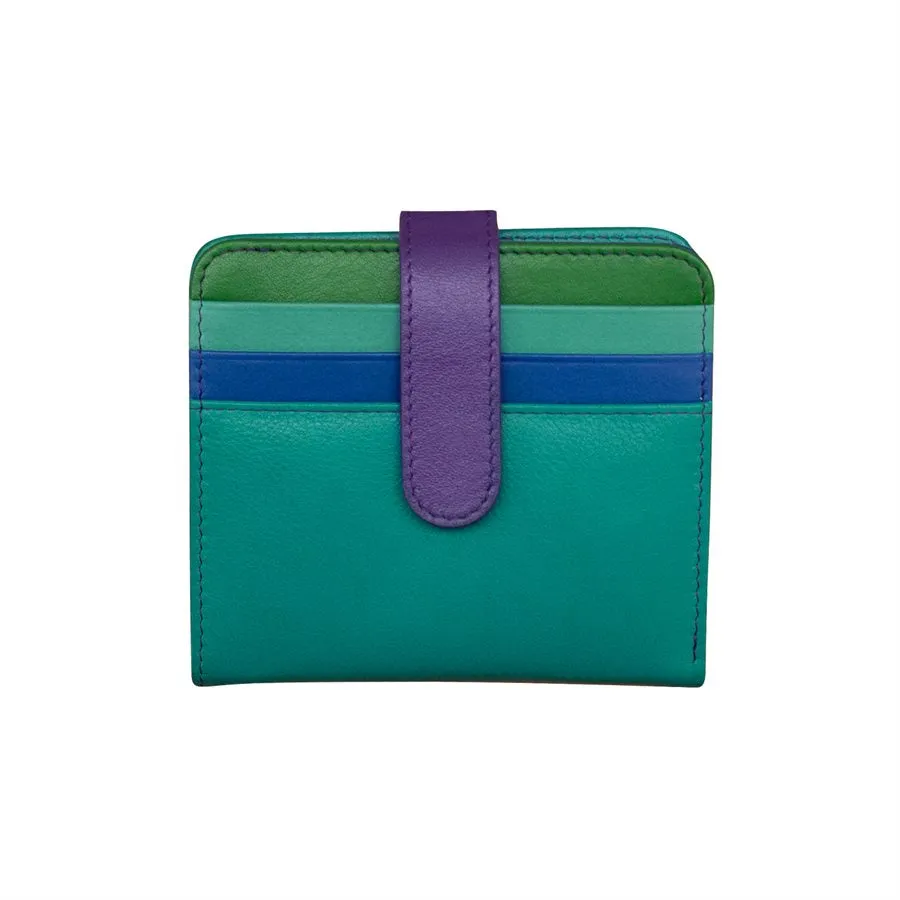 Bi-fold Credit Card Wallet - Cool Tropics