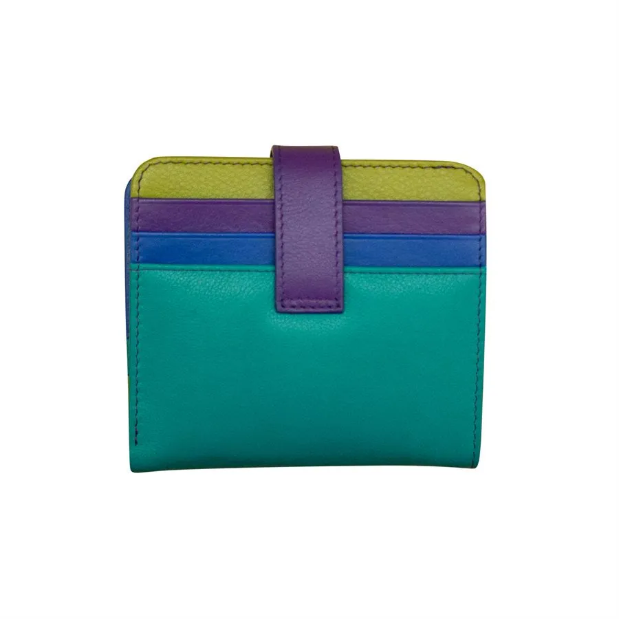 Bi-fold Credit Card Wallet - Cool Tropics