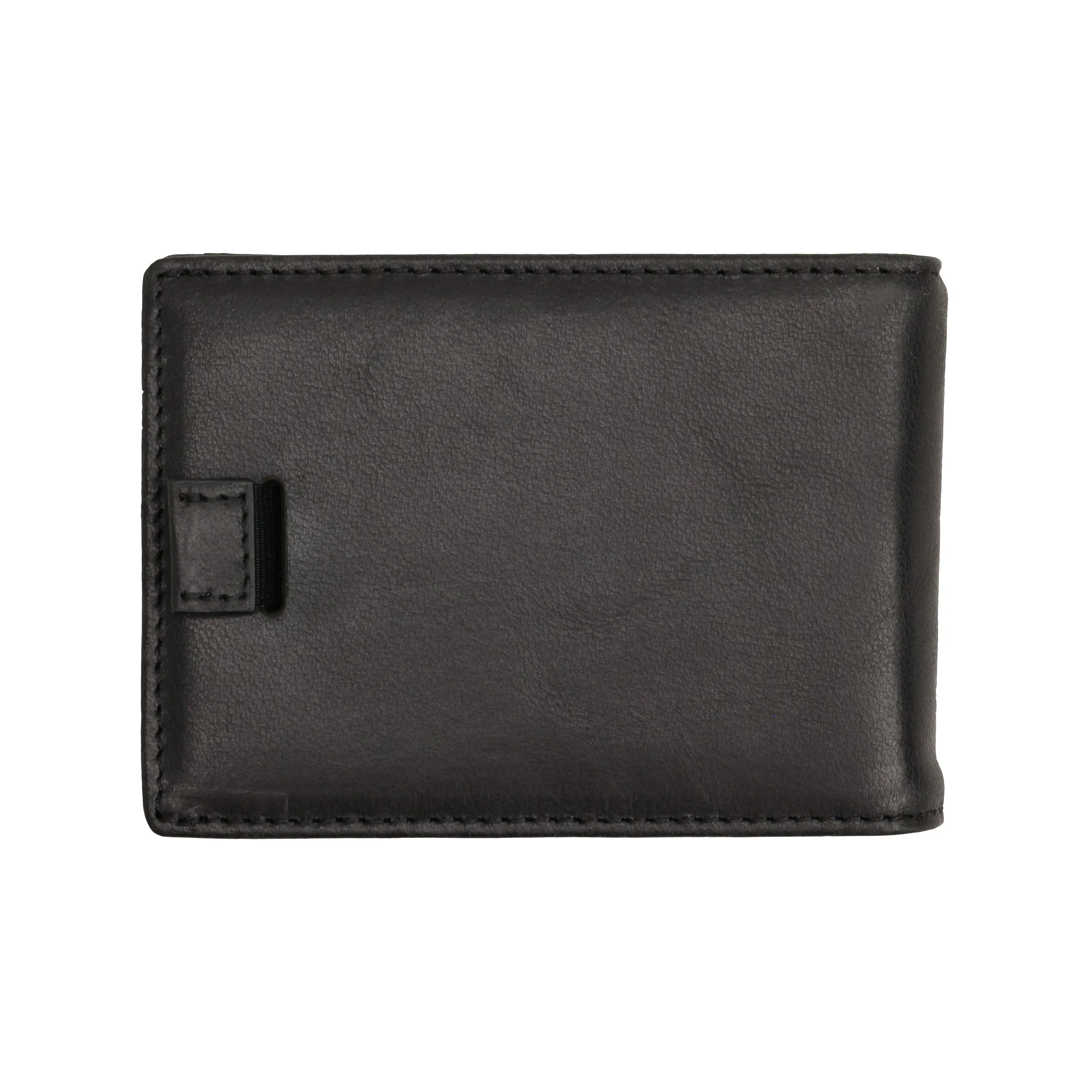Black & Saddle Brown Leather Slim Wallet | Hudson