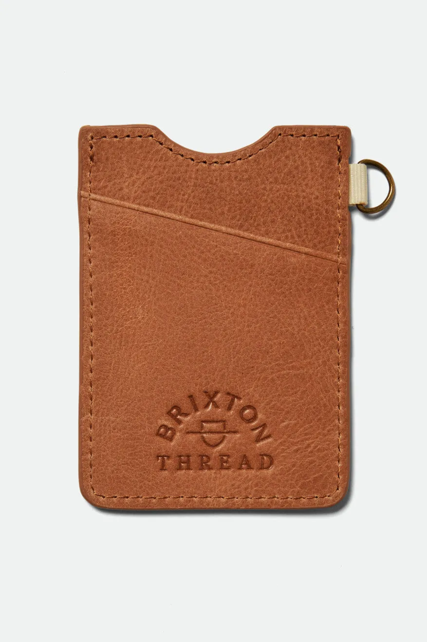 Brixton x Thread Card Holder - Off White