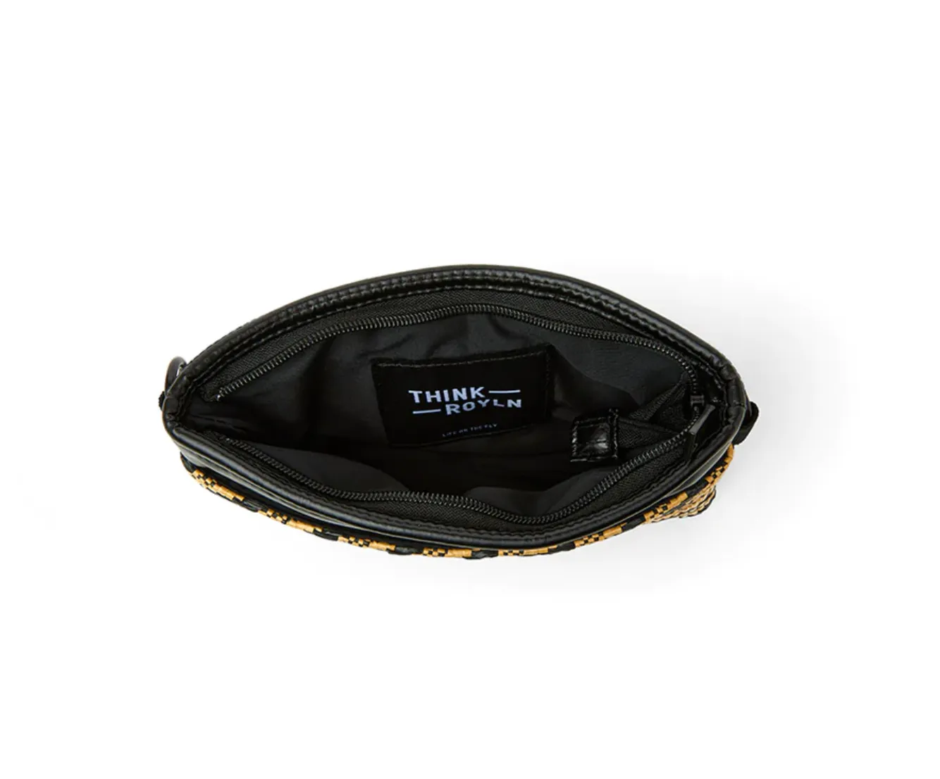 BUM BAG CROSSBODY BLACK STRIPE