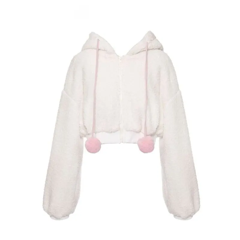 Bunny Hooded Top   Cute Bunny Mini Skirt - Heartzcore