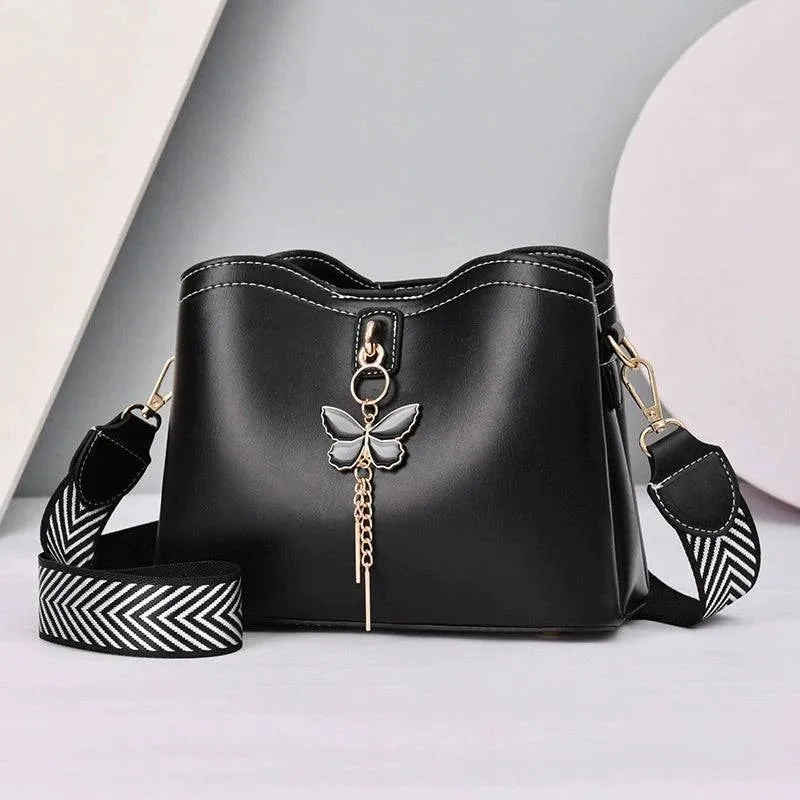 Butterfly Satchel Shoulder Bag