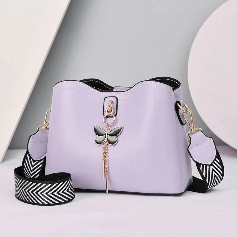 Butterfly Satchel Shoulder Bag