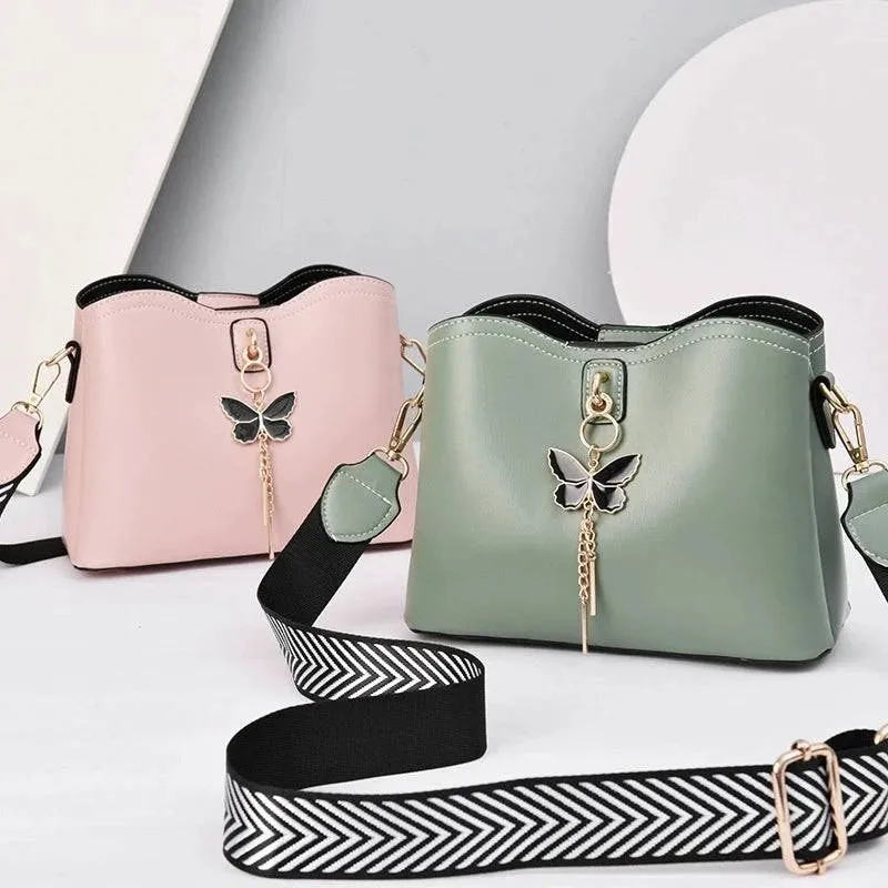 Butterfly Satchel Shoulder Bag