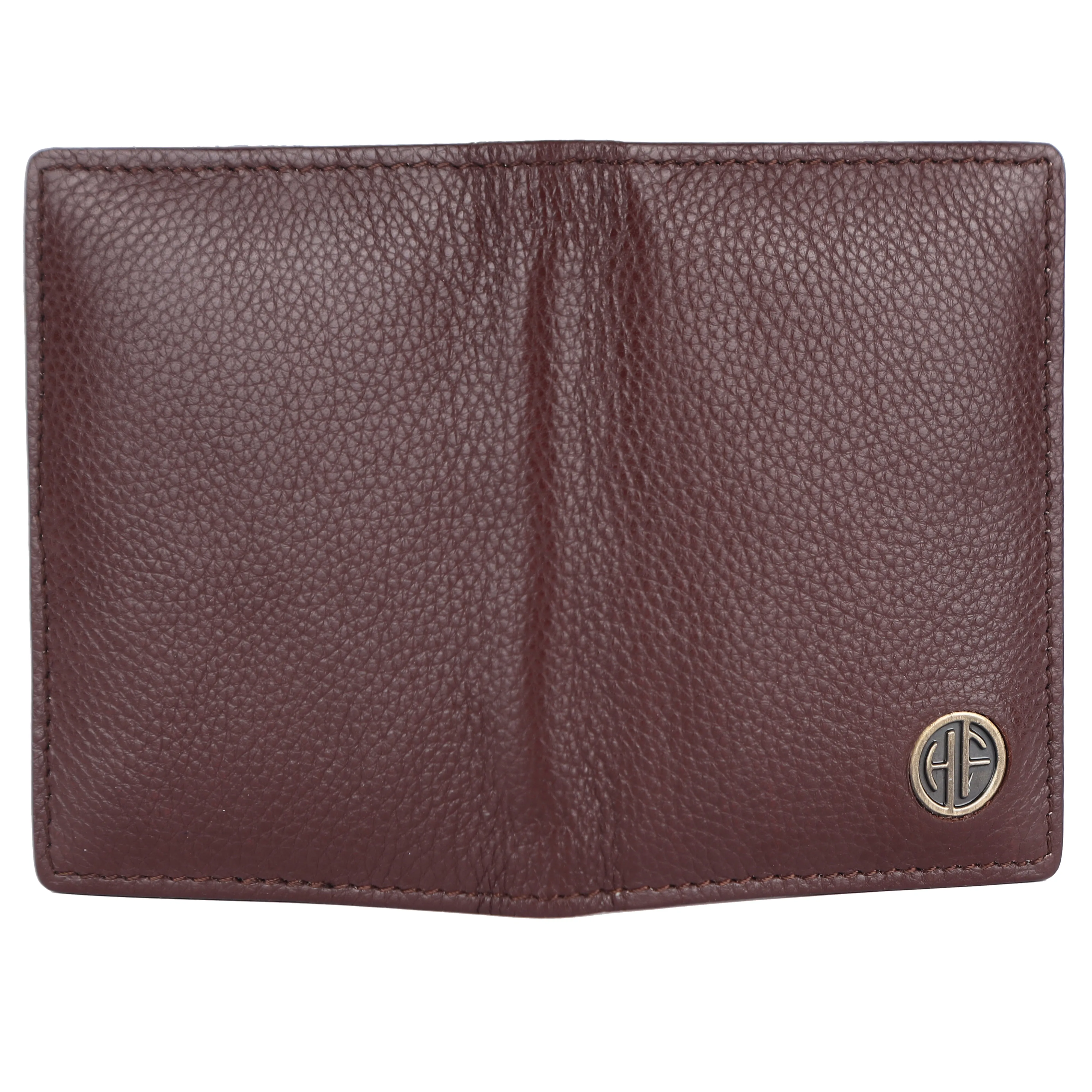 Card Holder Wallet for Men and Women - Genuine Leather - RFID Protected - 6 Slots for ATM Credit/Debit Card