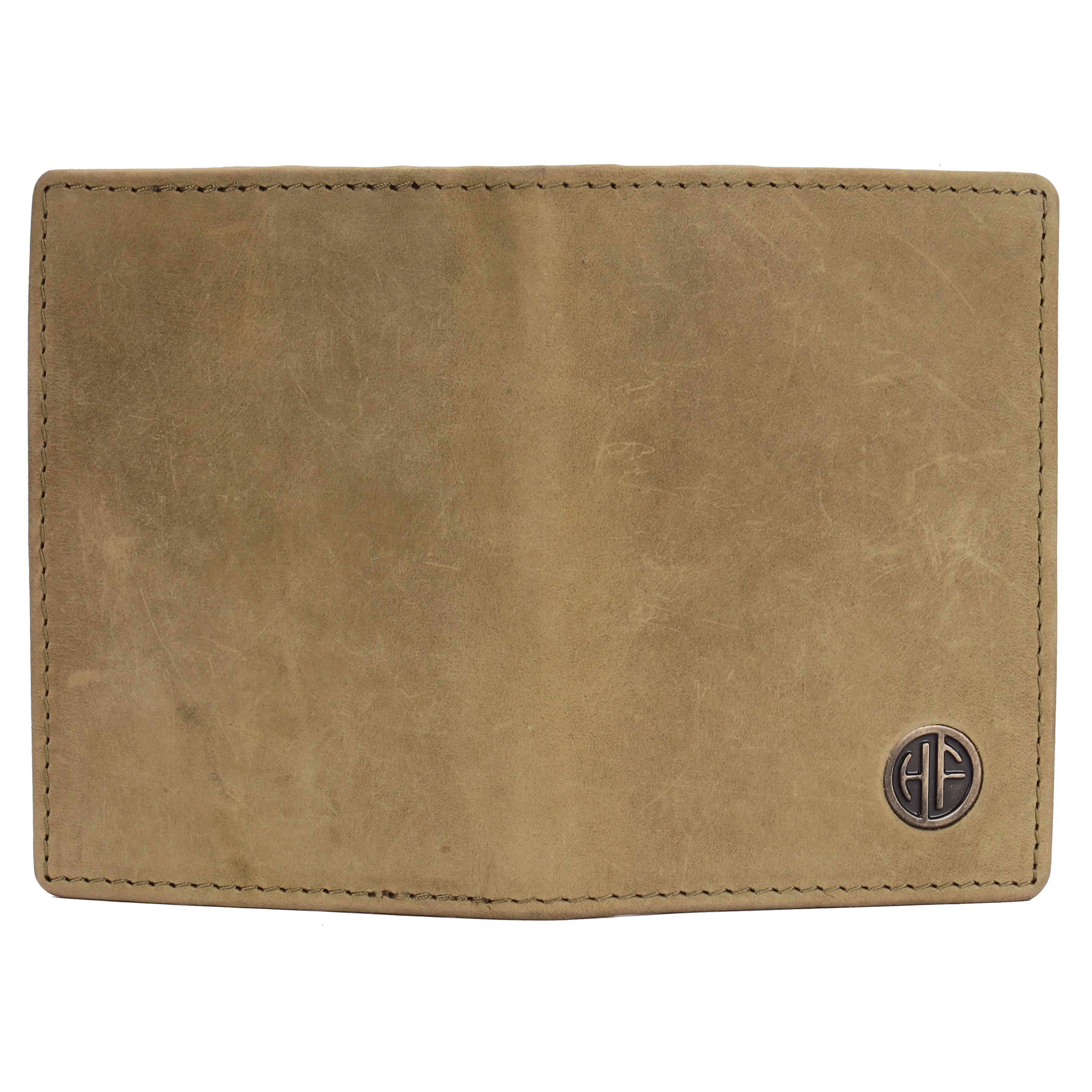 Card Holder Wallet for Men and Women - Genuine Leather - RFID Protected - 6 Slots for ATM Credit/Debit Card