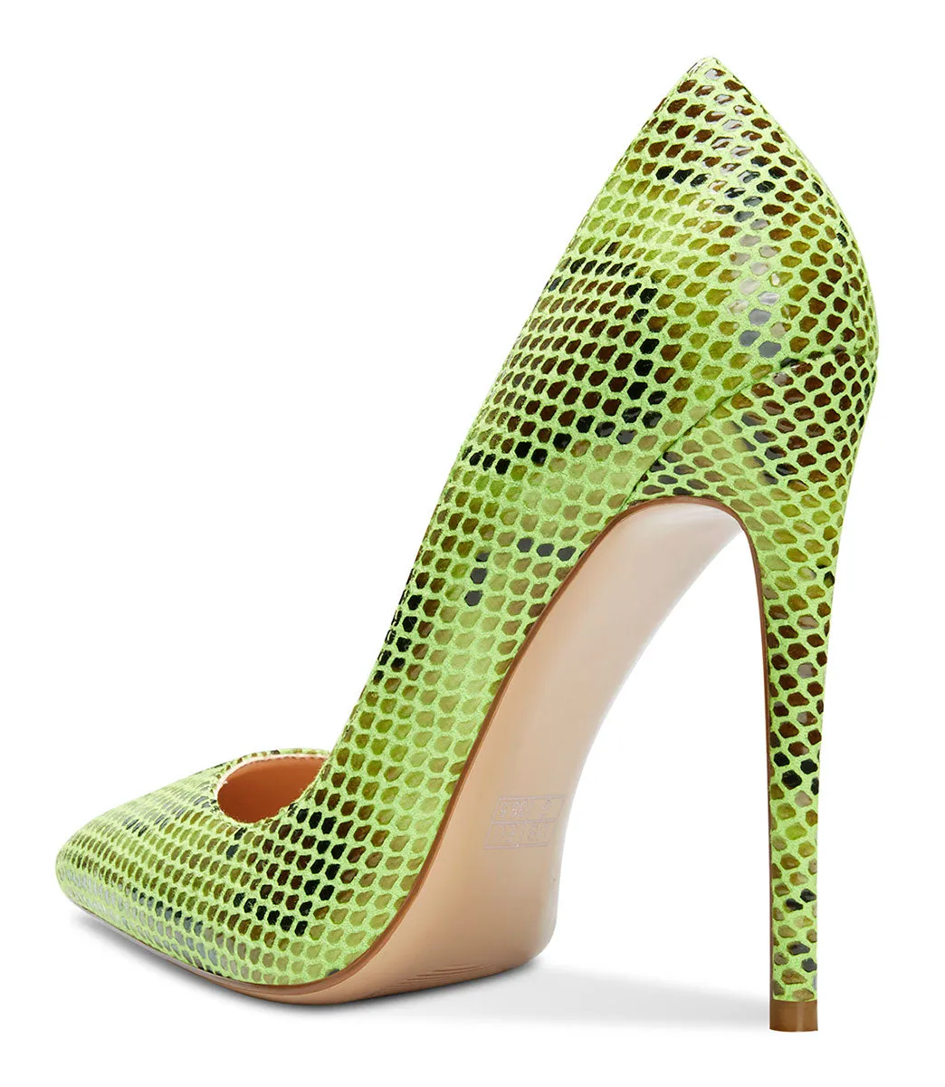 CASTAMERE Womens Sky High Heels Basic Pumps Pointed Toe Stilettos 12CM Heel Snake Shoes