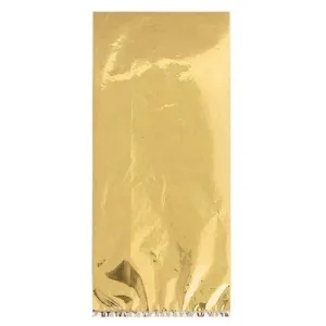 Cello Party Bags Small - Gold (25 units) - Pack of 25