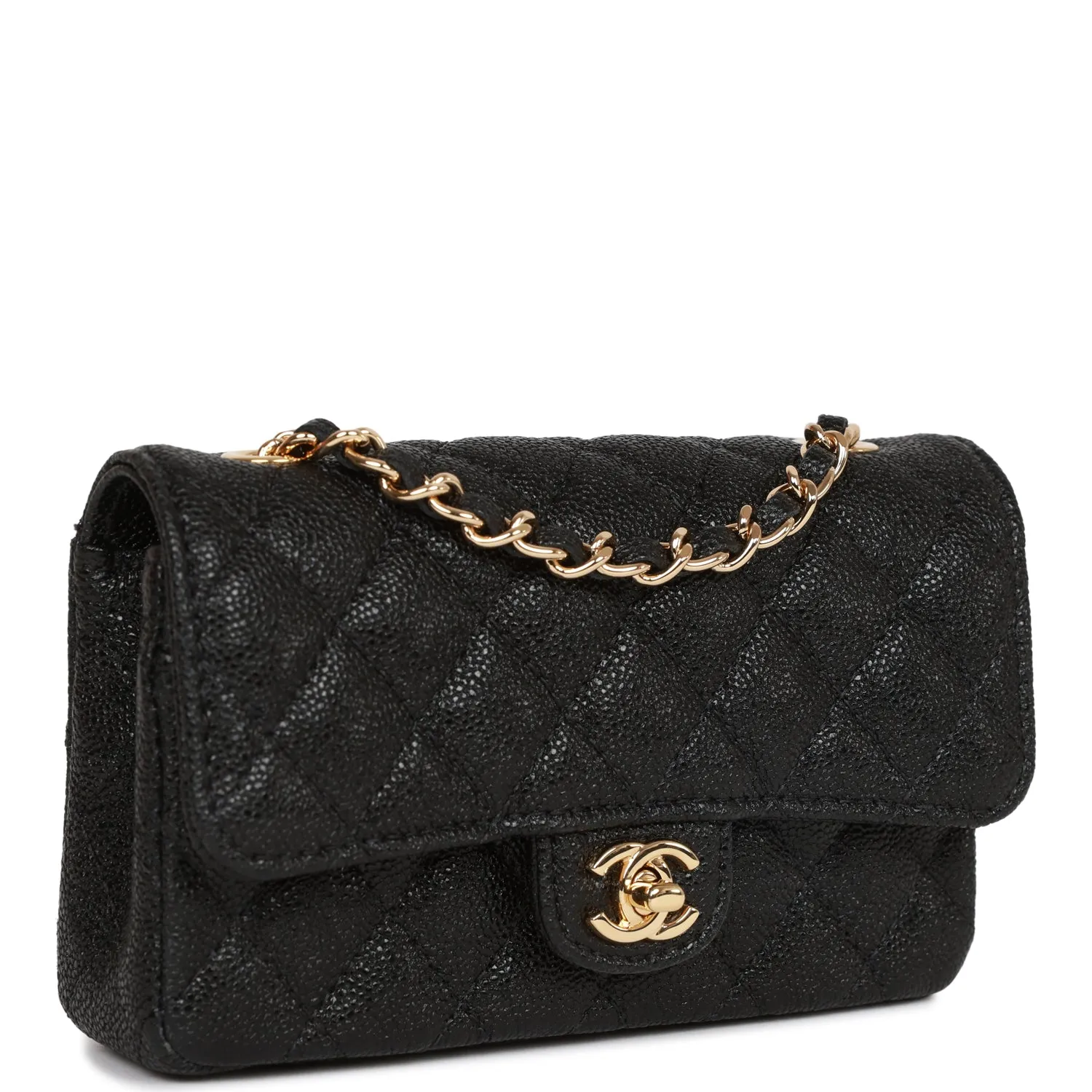 Chanel Success Story Black Lambskin Trunk Set of 4 Mini Bags