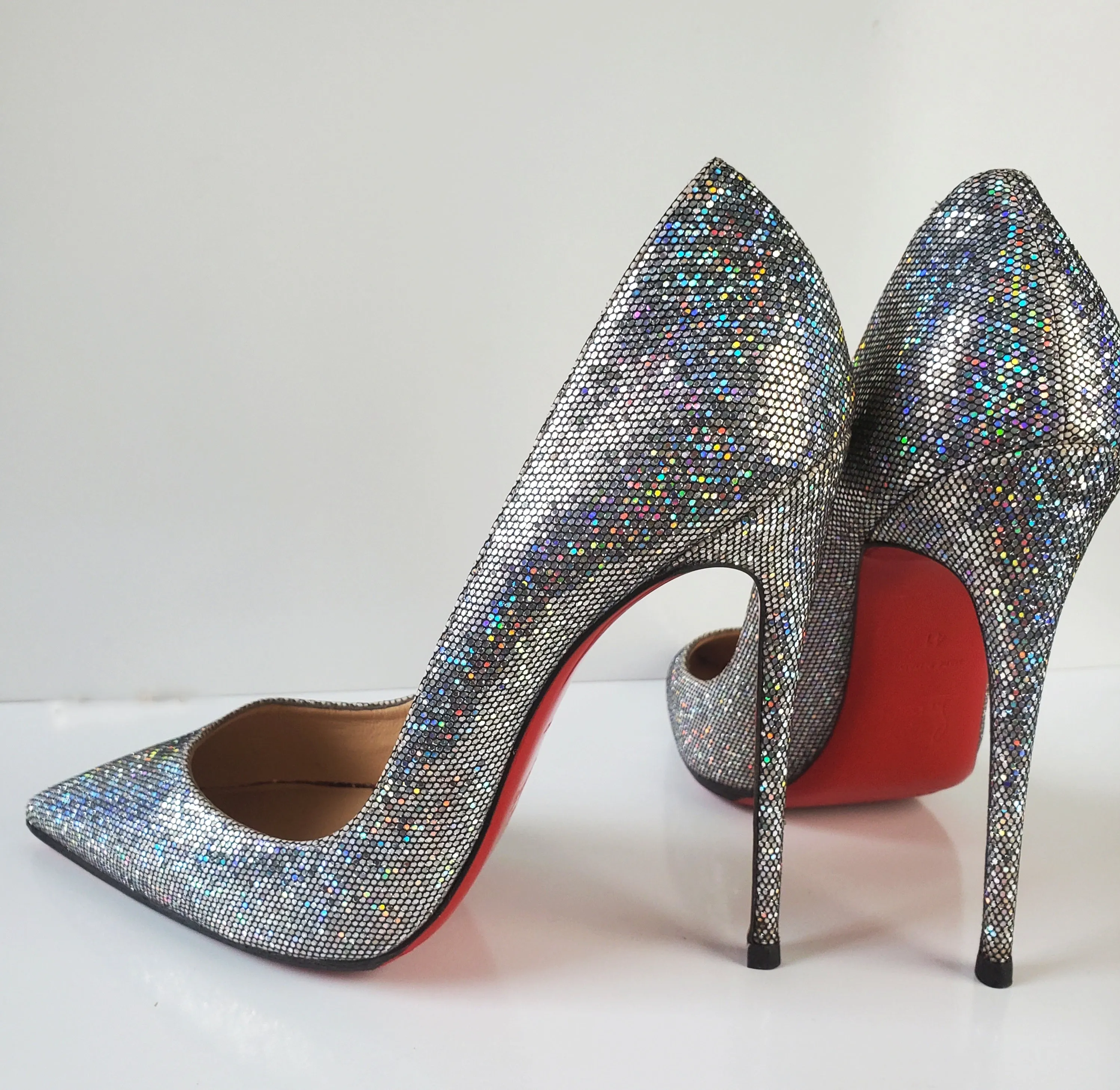 Christian Louboutin Glitter Disco Ball So Kate Pump Size 41 (Fits U.S. sizes 9.5-10)