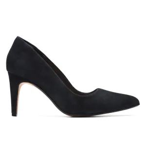 Clarks Laina Rae Black Suede - Standard Width