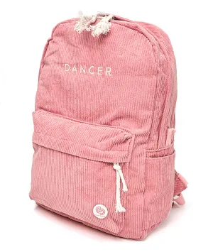 Covet Dance Corduroy Dancer Backpack - Rose