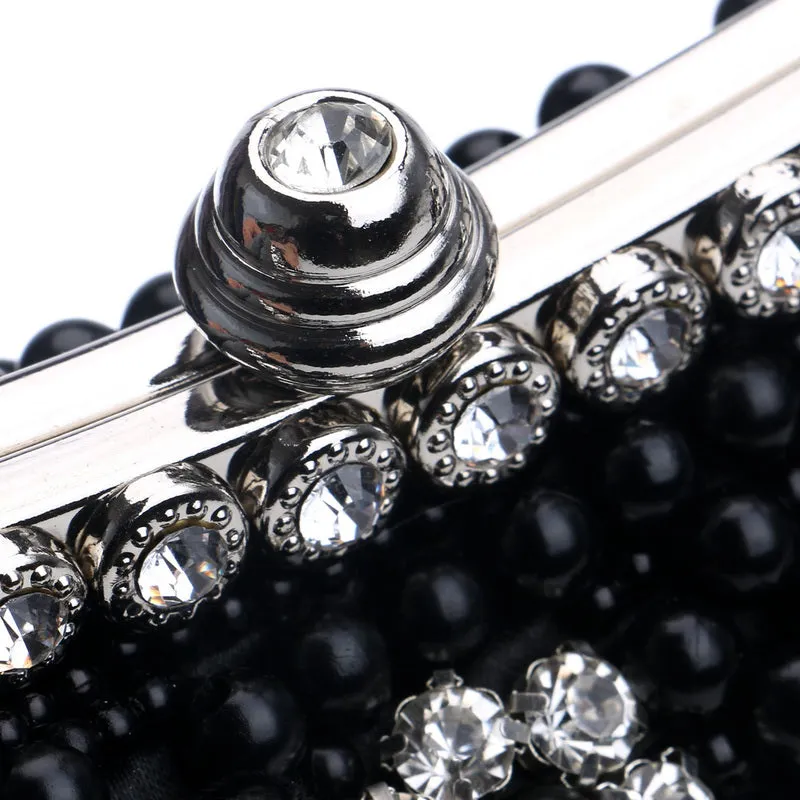 Crystal Beaded Bridal Evening Hand Bags Handmade Diamond crystal   Wedding/Party/Evening bag