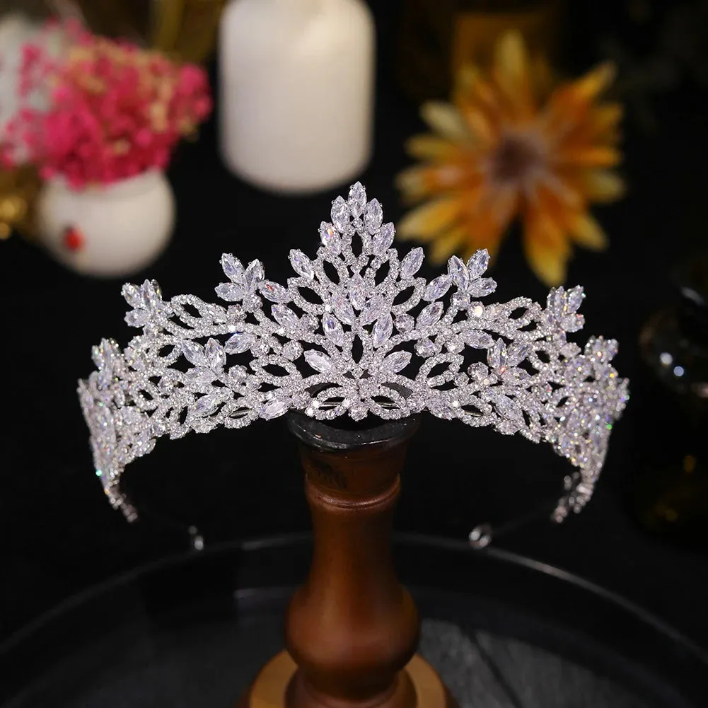 Crystal Wedding Crown -Tiare- plant