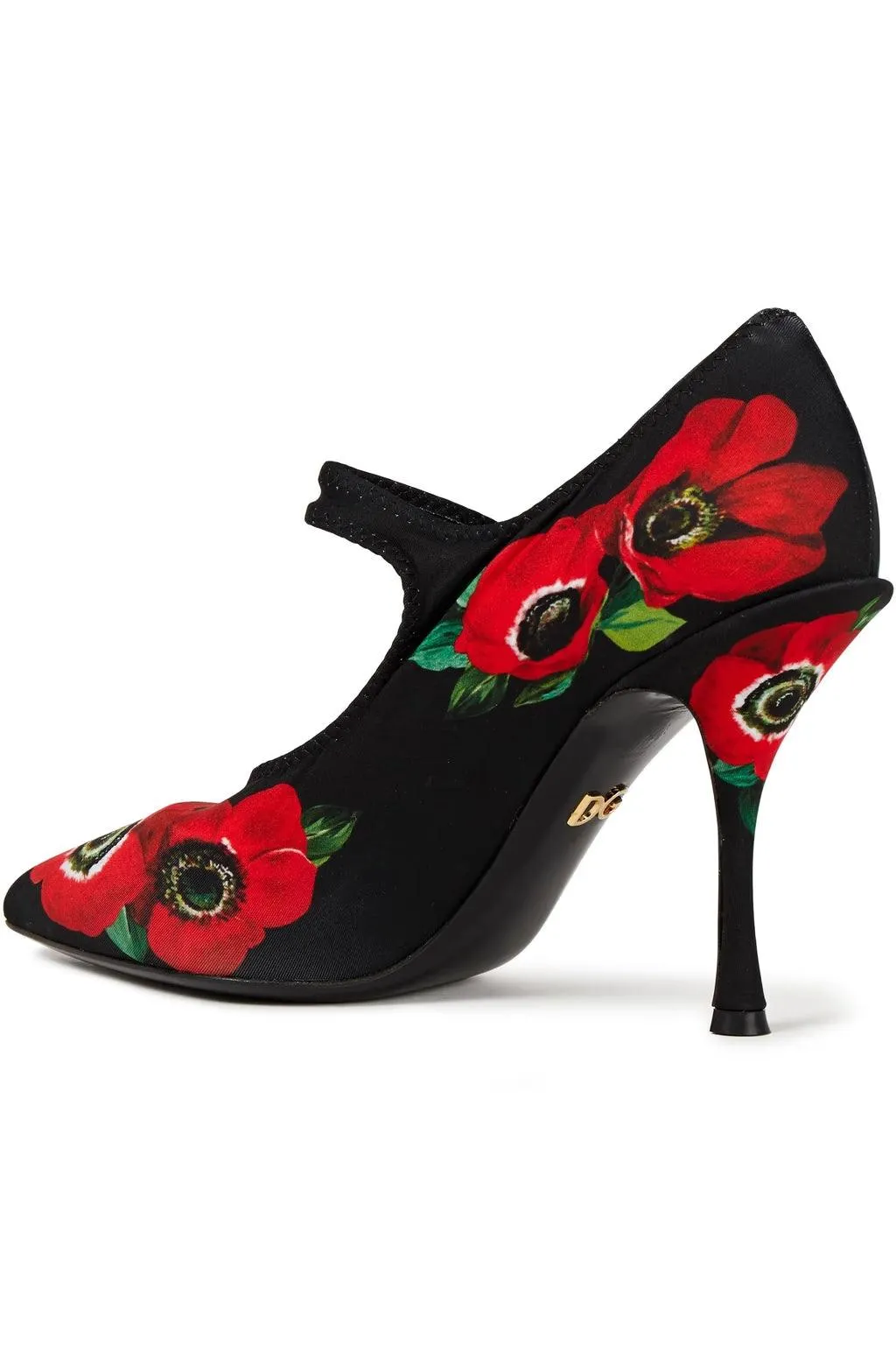 Dolce & Gabbana Crystal-Embellished Mary Jane Pump