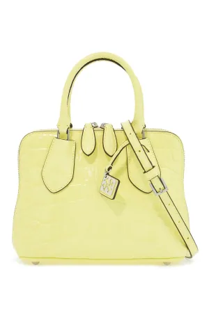 embossed monogram mini swing t tr 158437 LEMON CHIFFON