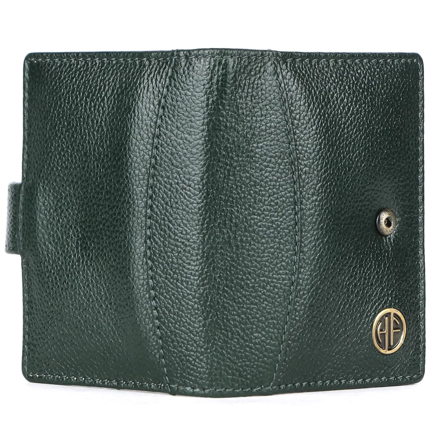 Genuine Leather RFID Protected Card Holder Wallet for Men and Women