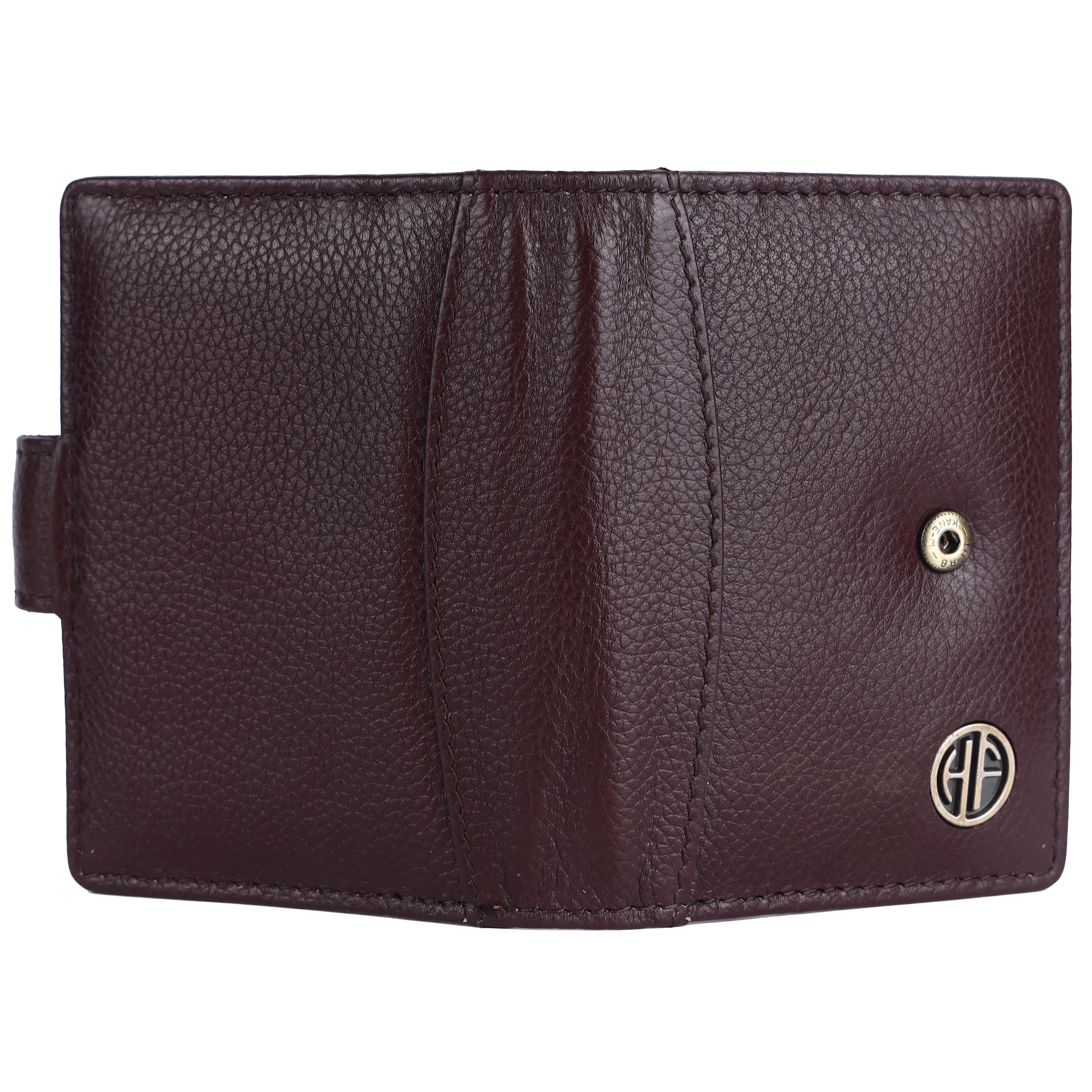 Genuine Leather RFID Protected Card Holder Wallet for Men and Women