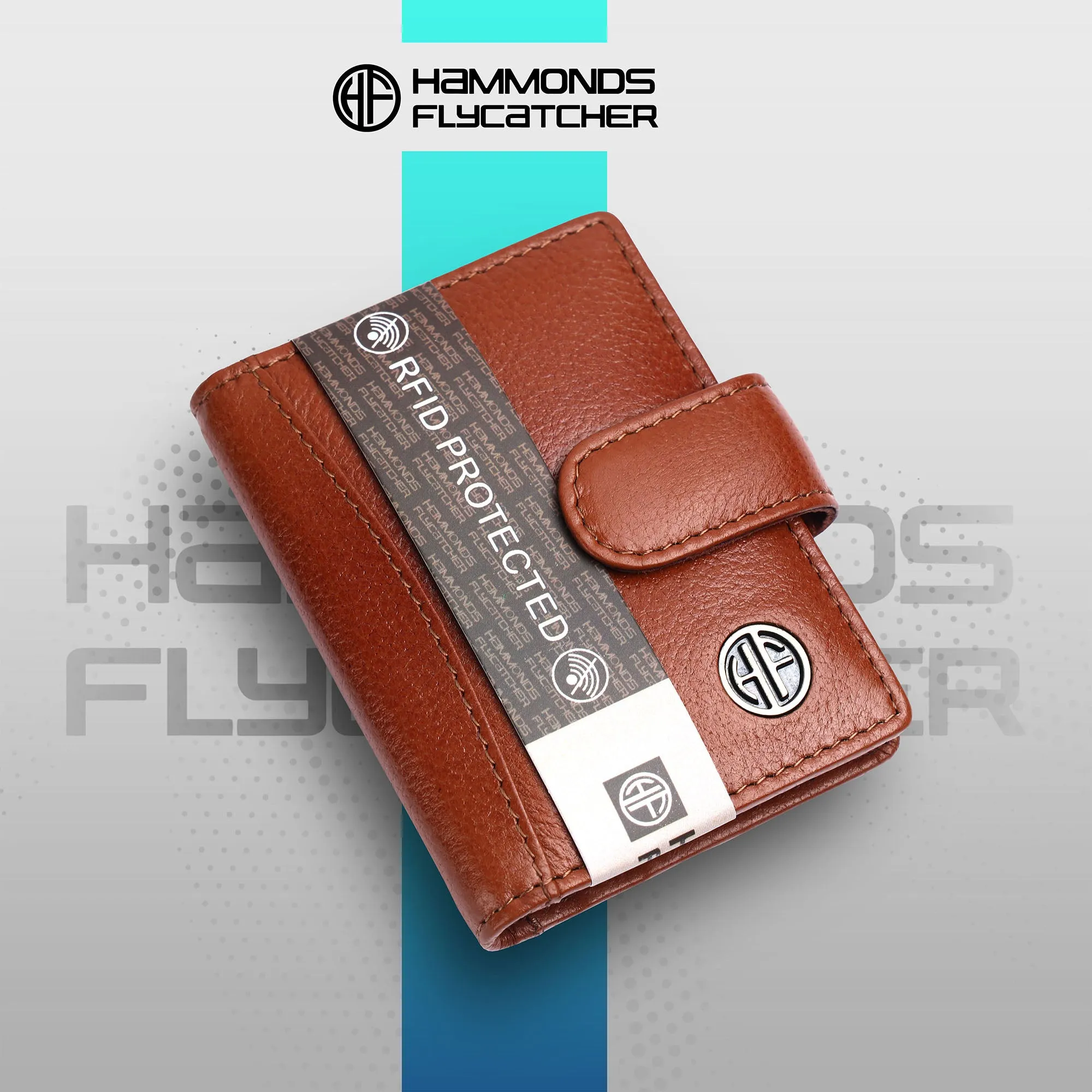 Genuine Leather RFID Protected Card Holder Wallet for Men and Women