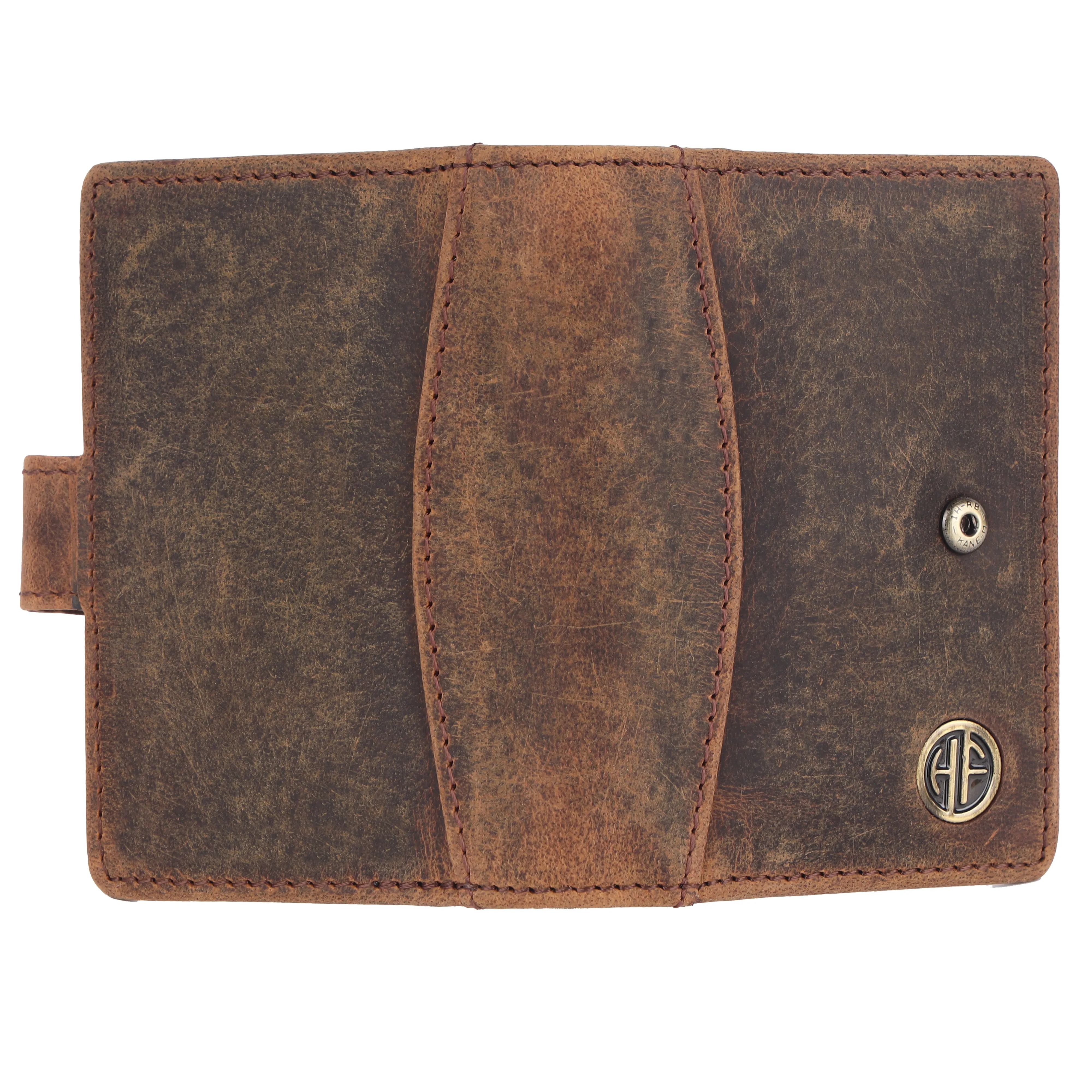 Genuine Leather RFID Protected Card Holder Wallet for Men and Women