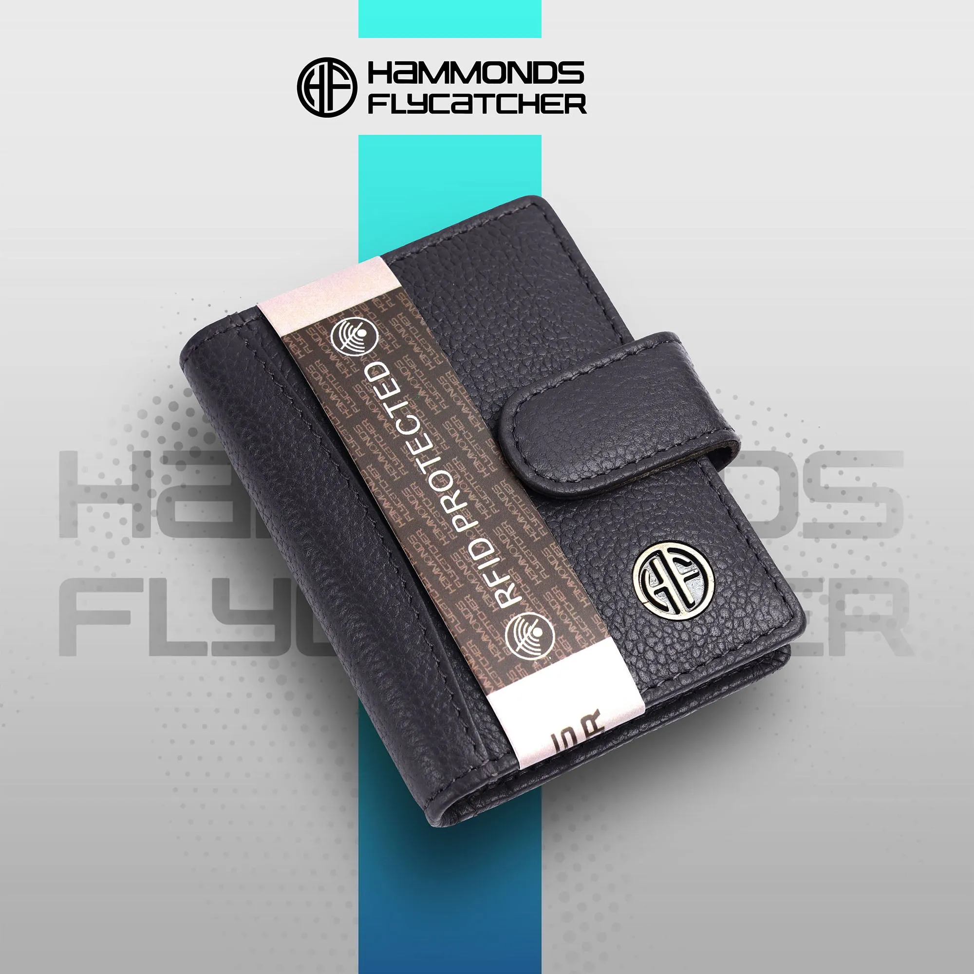 Genuine Leather RFID Protected Card Holder Wallet for Men and Women