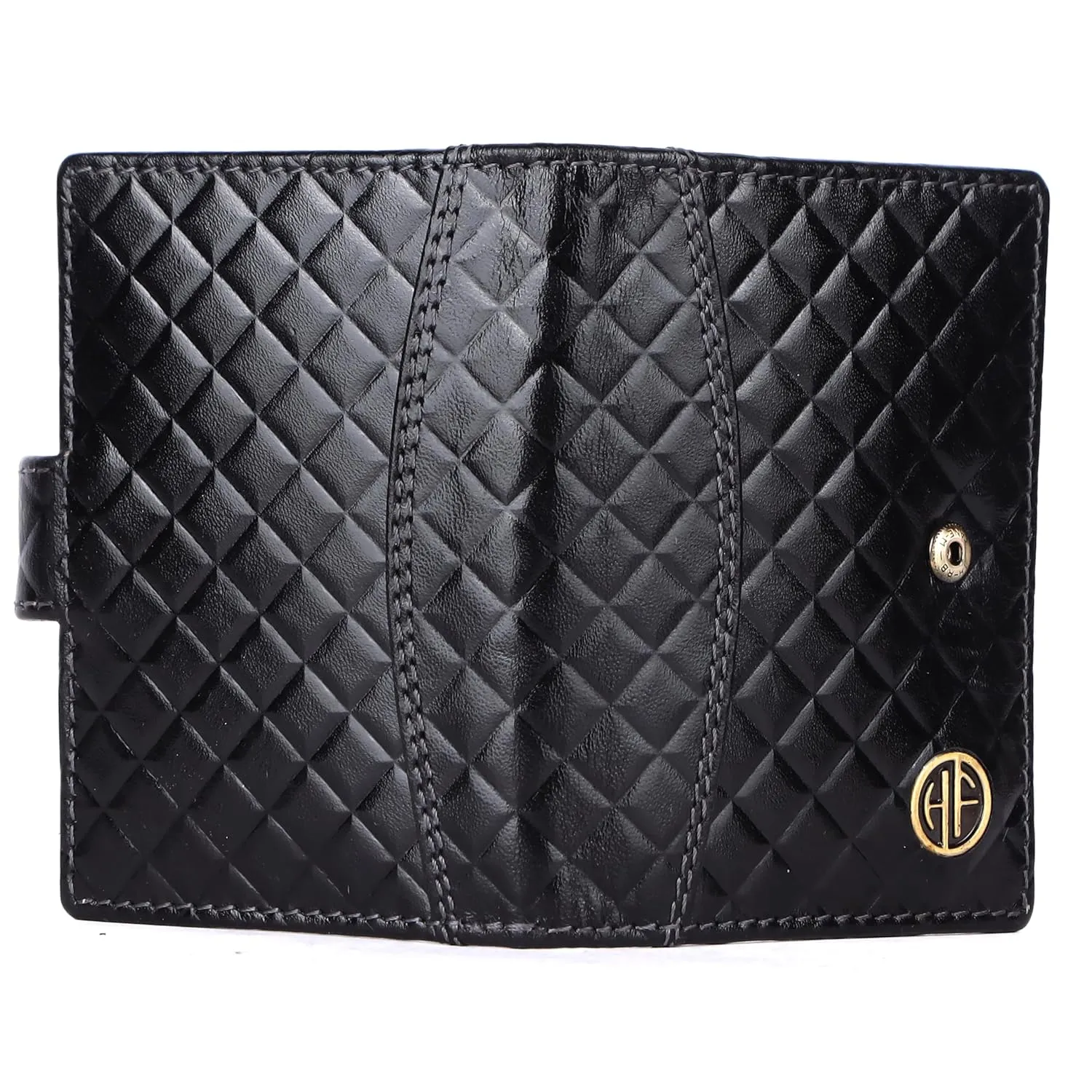 Genuine Leather RFID Protected Card Holder Wallet for Men and Women