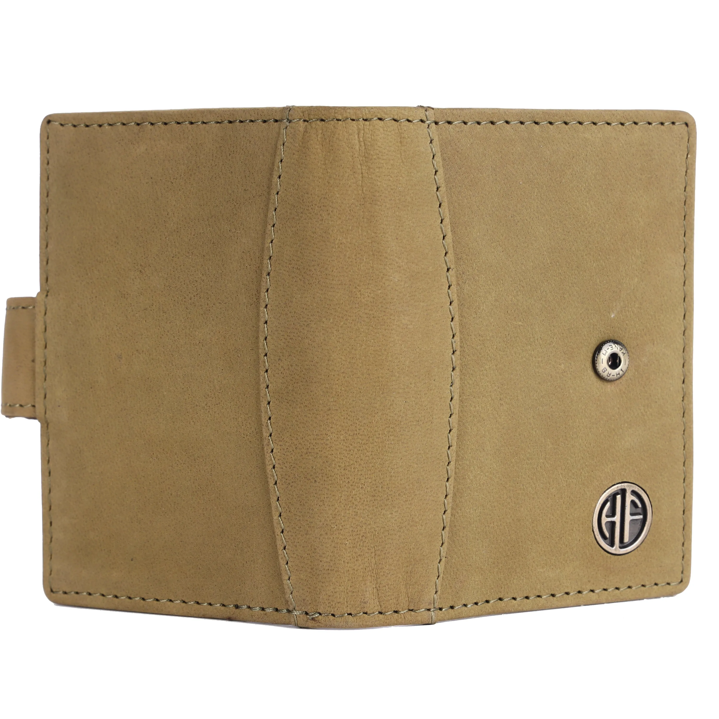 Genuine Leather RFID Protected Card Holder Wallet for Men and Women