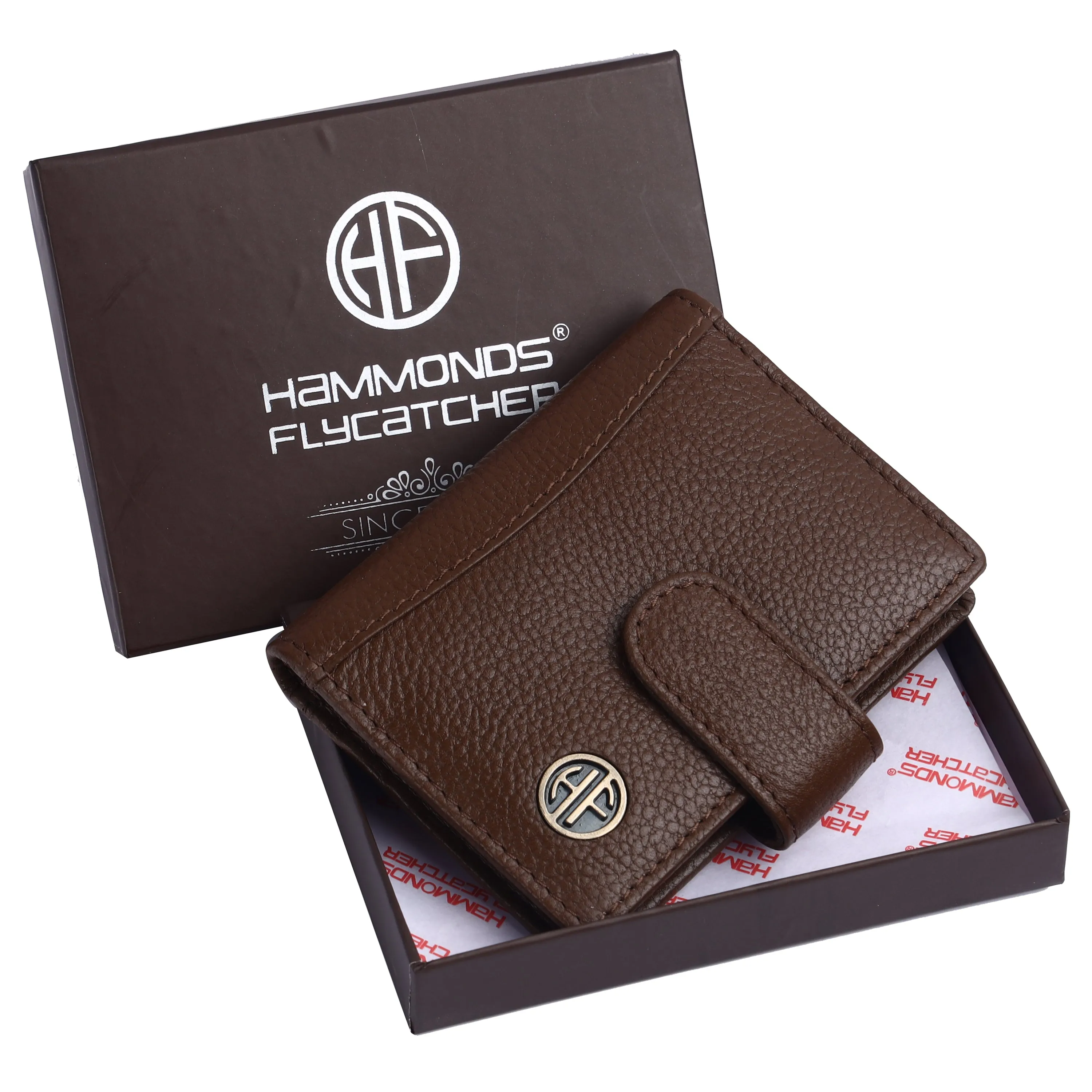 Genuine Leather RFID Protected Card Holder Wallet for Men and Women