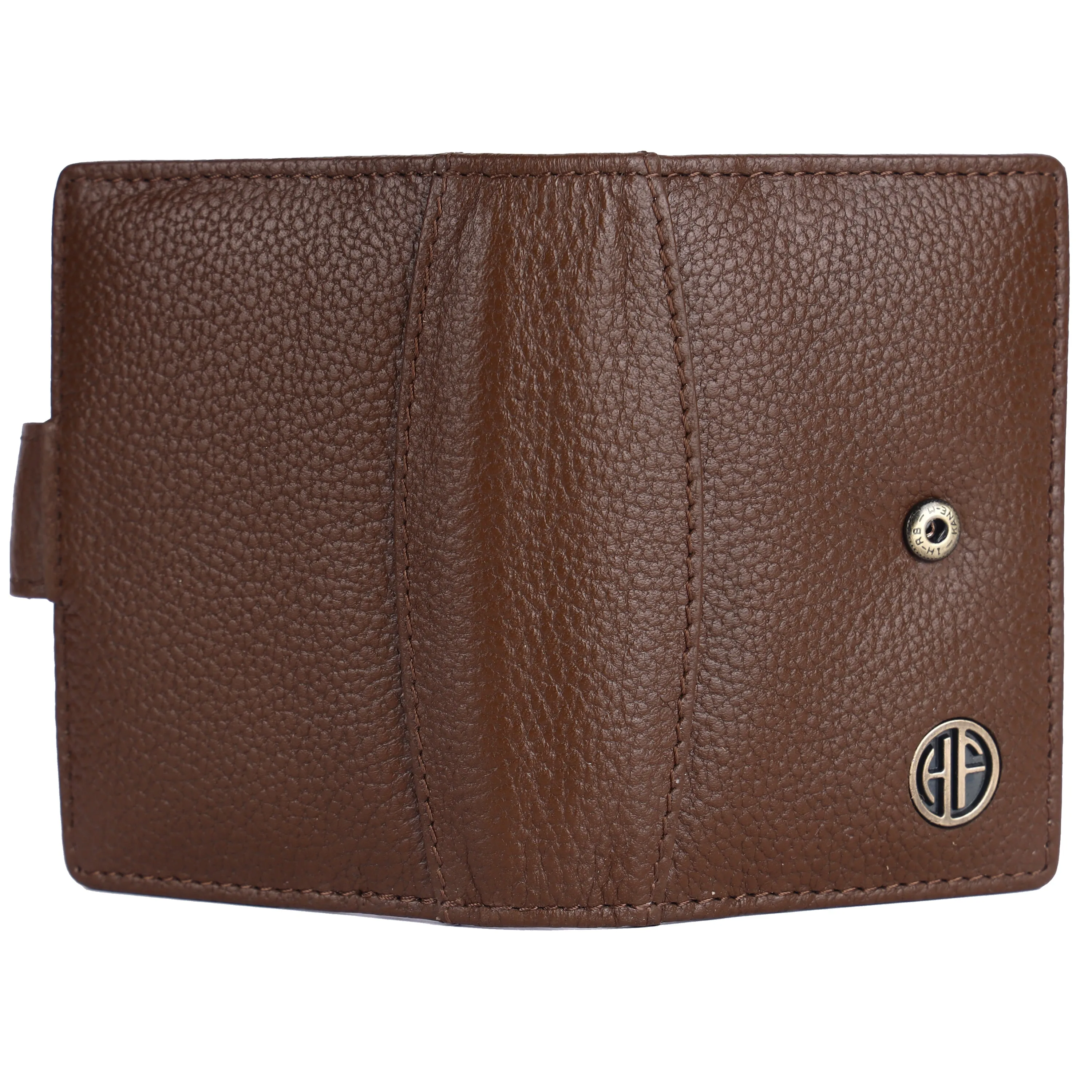 Genuine Leather RFID Protected Card Holder Wallet for Men and Women