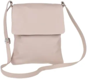 Girly Handbags Womens Italian Soft Leather Cross Body Shoulder Bag Flap Zipper