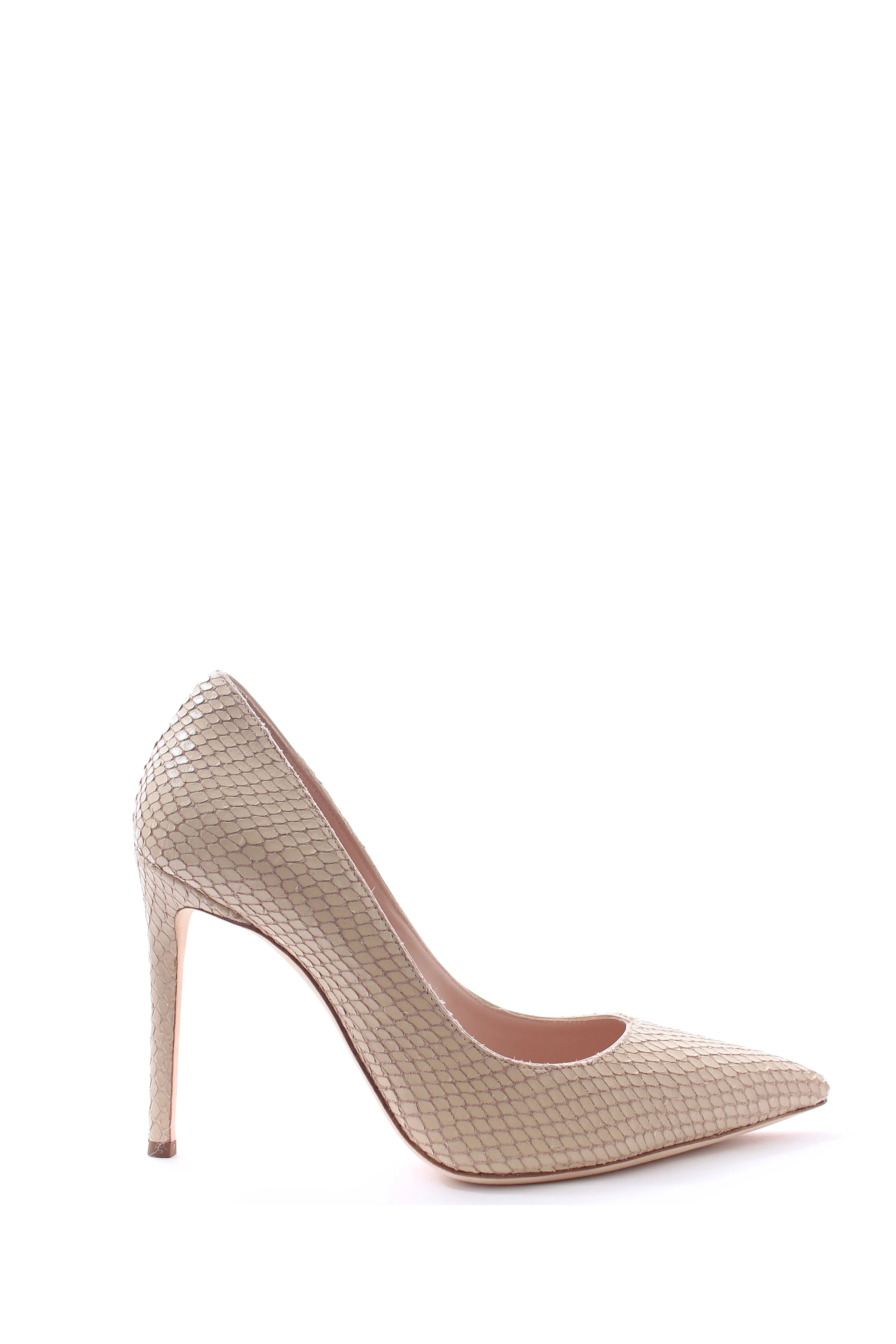 Giuseppe Zanotti Snakeskin-Embossed Leather 105 Pumps