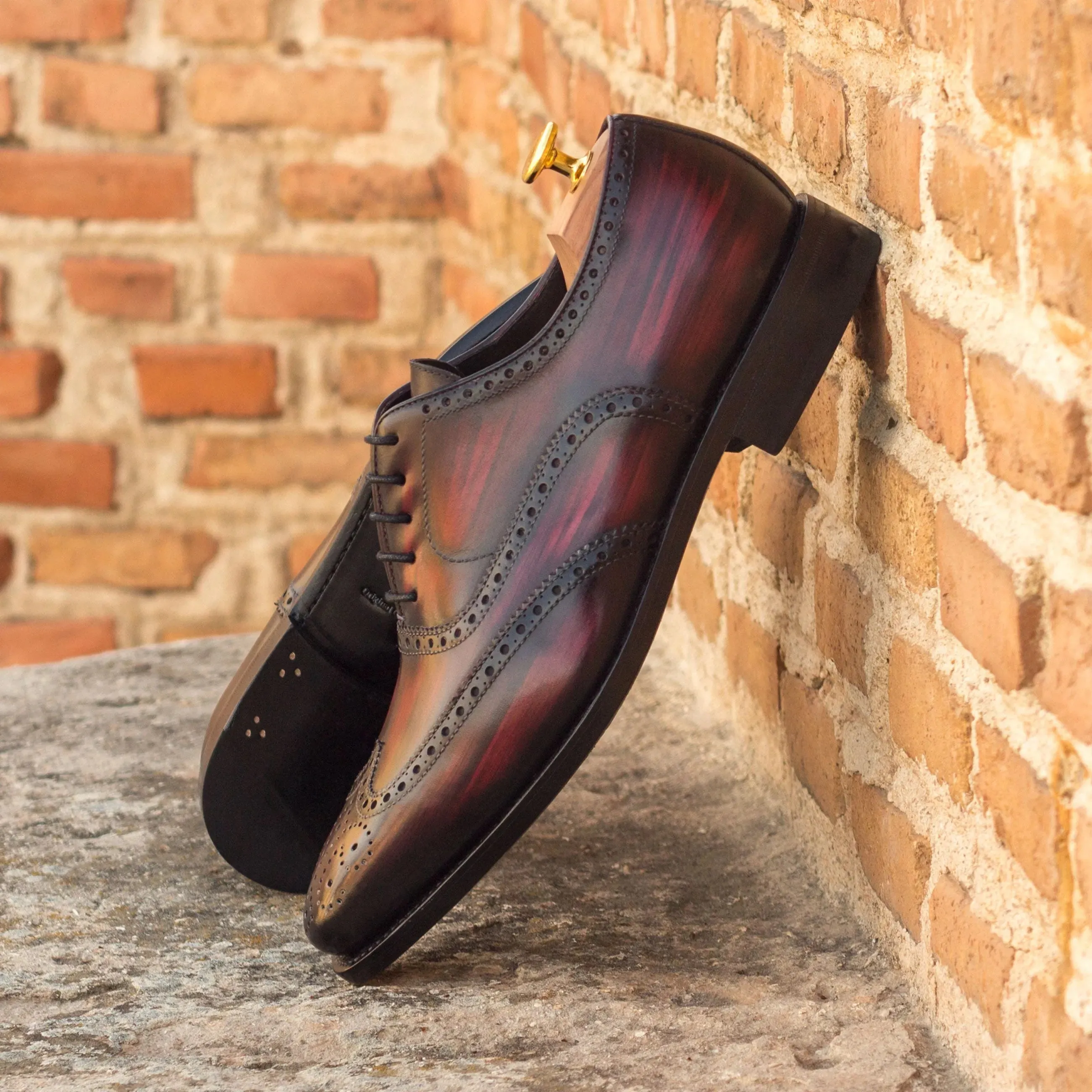 Gordin Patina Longwing Blucher