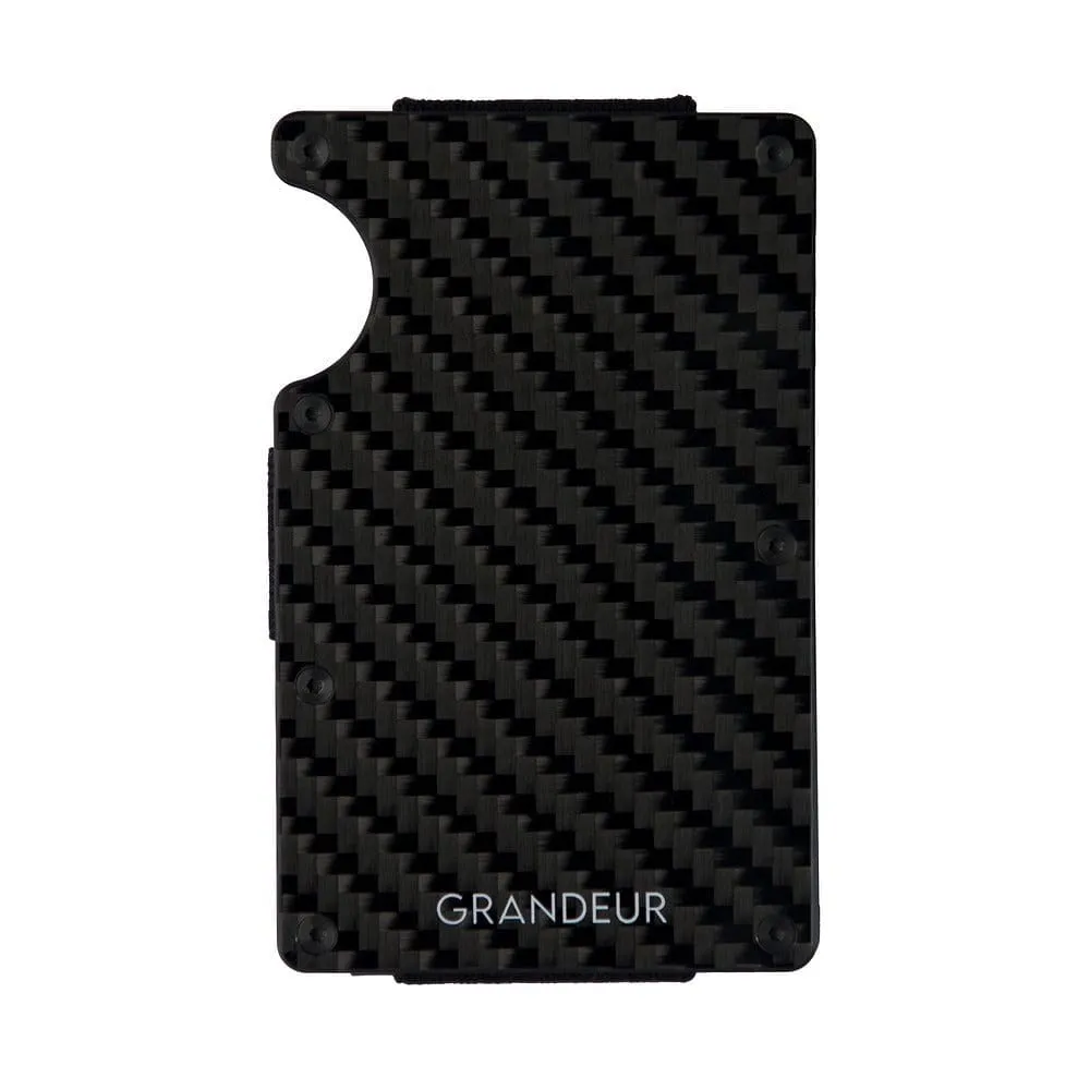 Grandeur - Carbon Fiber Cardholder RFID 85 X 45 MM