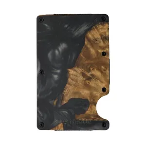 Grandeur - Pearl Black Cardholder RFID 85 X 45 MM