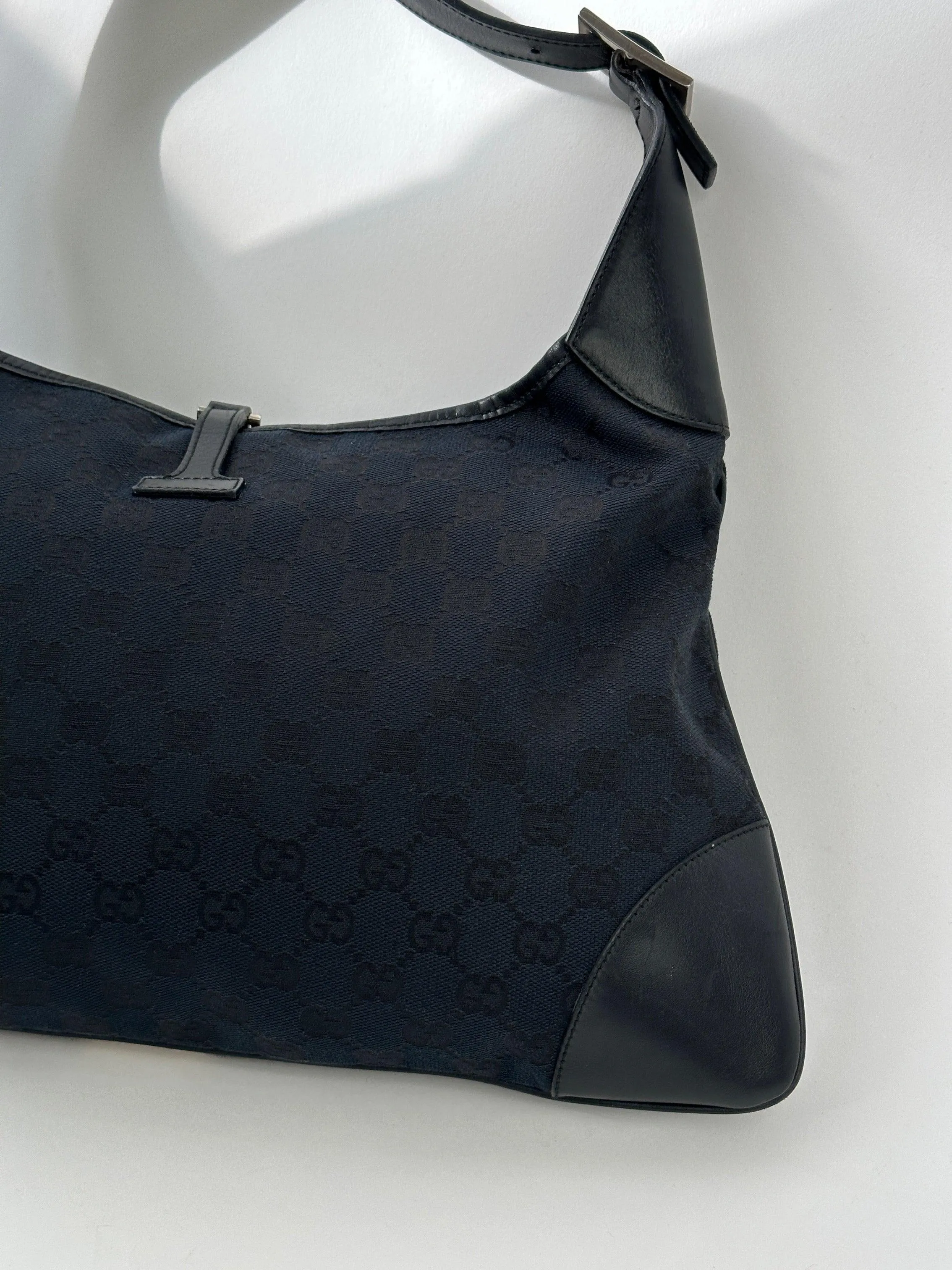 Gucci GG Canvas Jackie Shoulder Bag