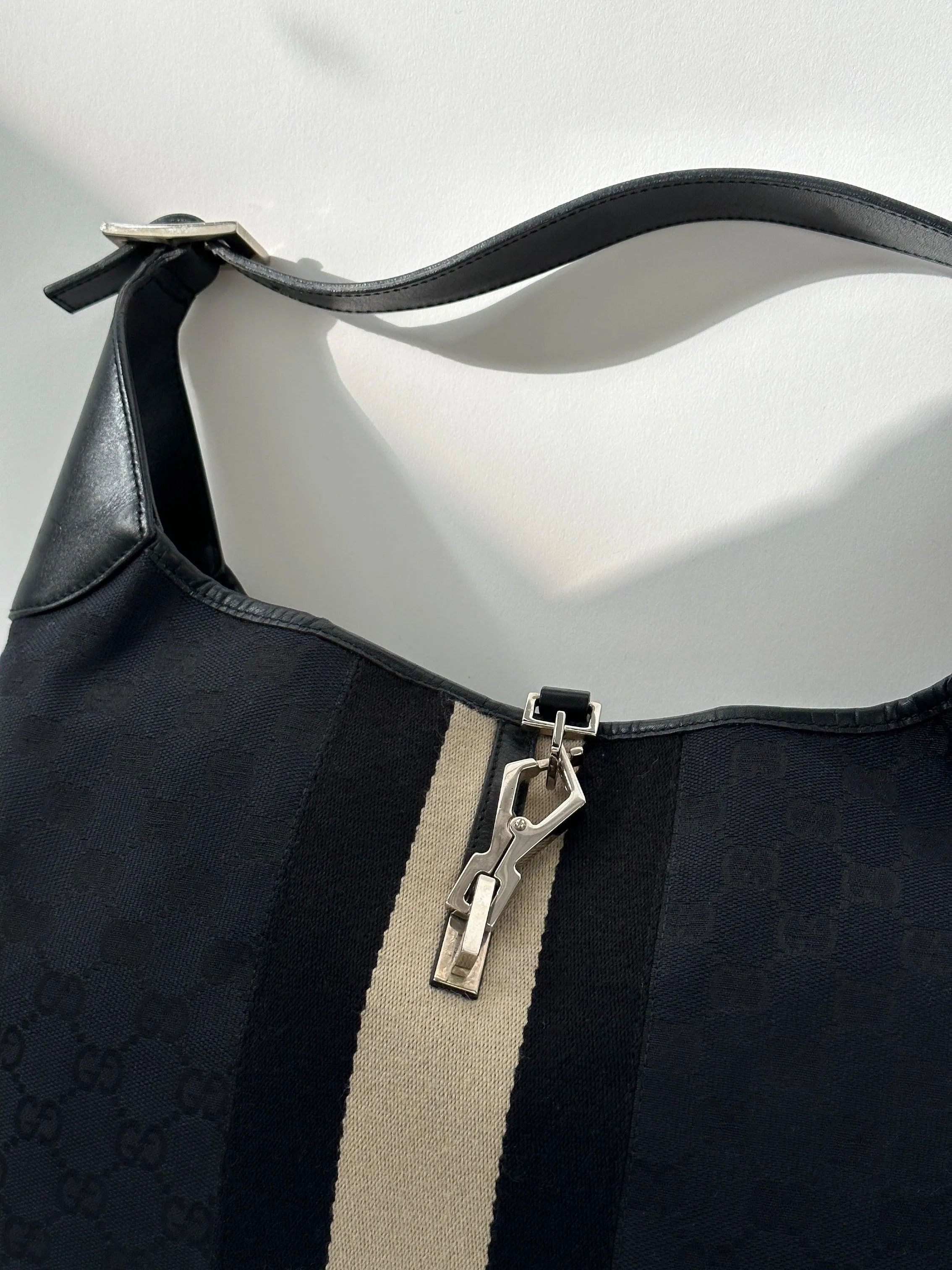 Gucci GG Canvas Jackie Shoulder Bag