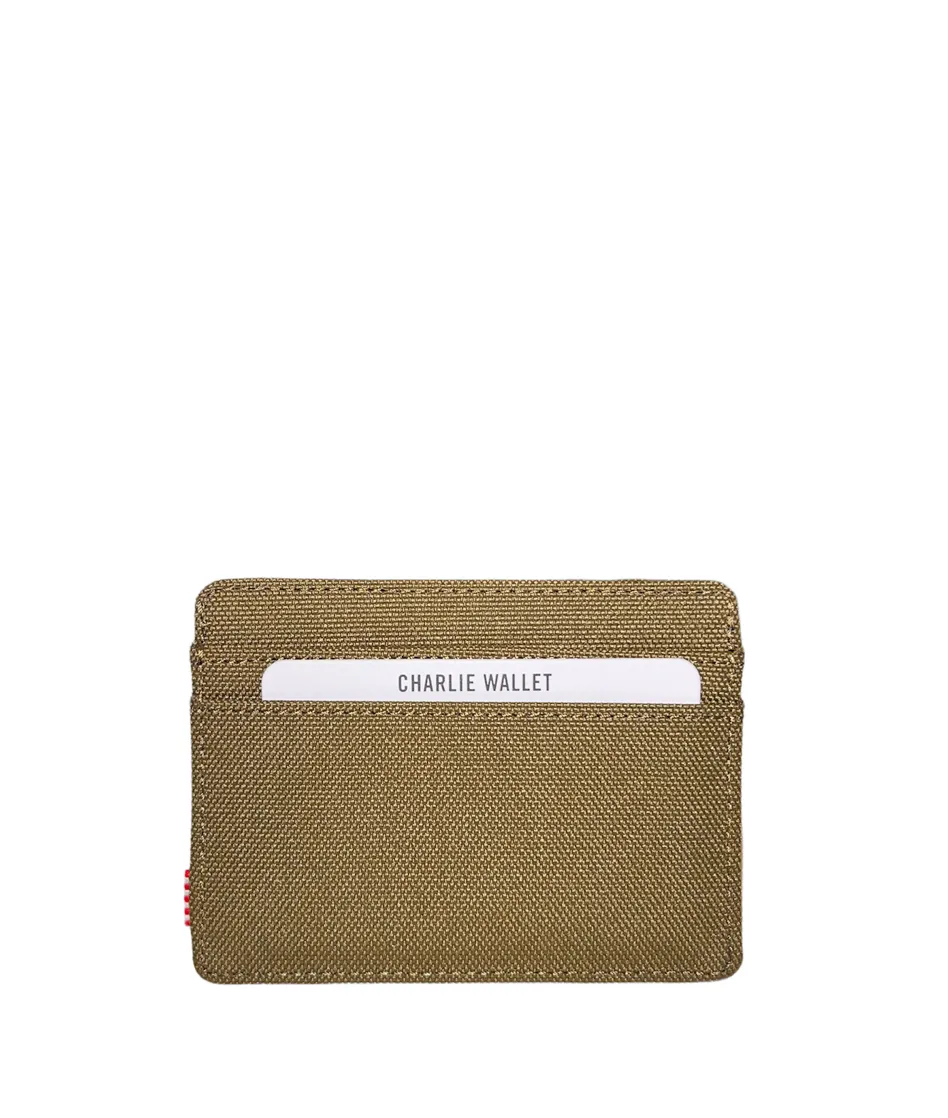 Herschel Charlie RFID Wallet - Miltary Olive