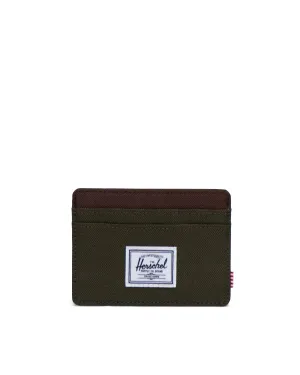 Herschel Charlie Wallet-Ivy Green/Chicory Coffee