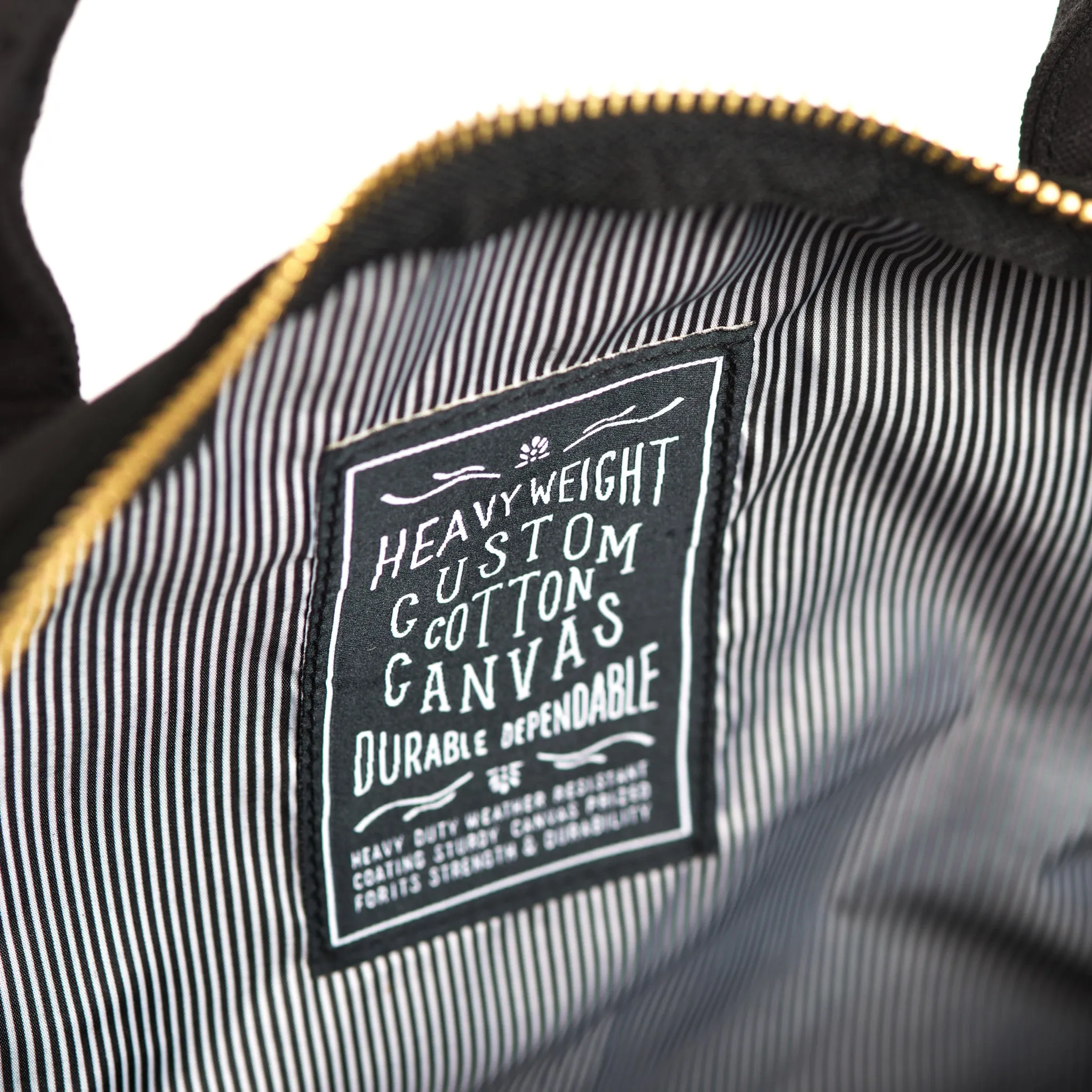 Herschel Supply Novel Canvas Duffel Bag - Black